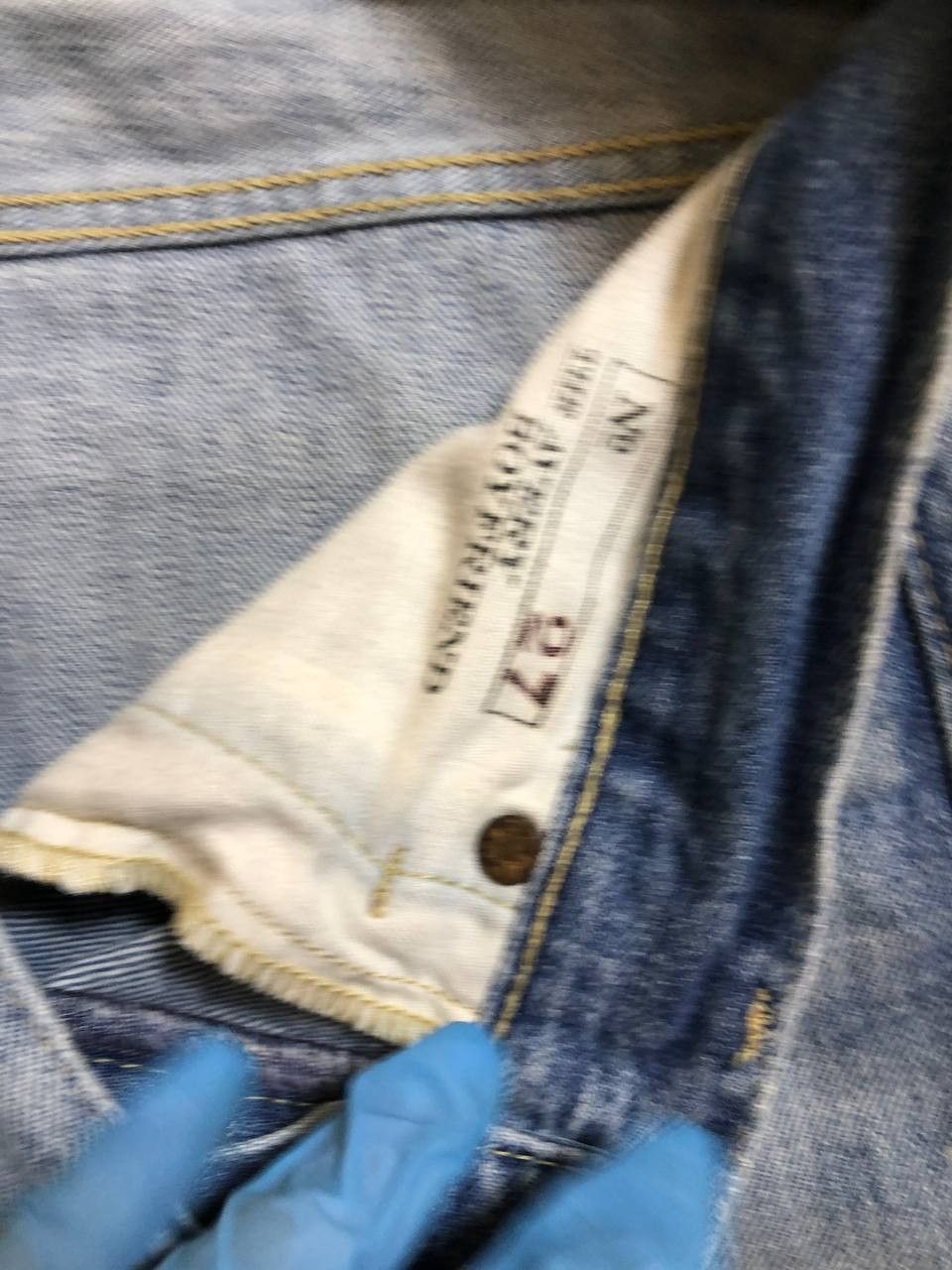 Polo Ralph Lauren Polo Ralph Lauren Vintage Straight Leg Denim distressed Size US 31 - 17 Thumbnail