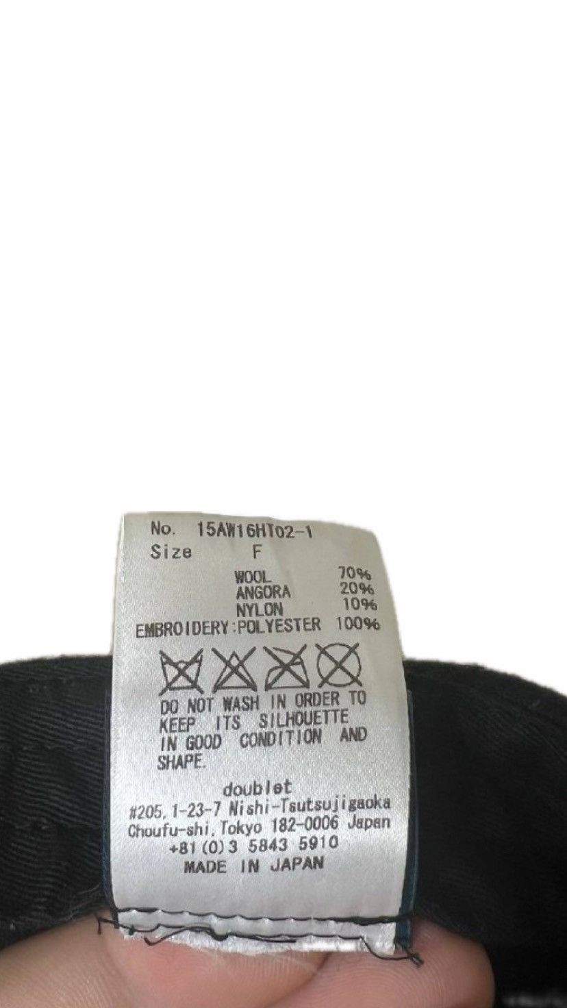 Doublet Doublet Masayuki Ino Wool Hat Vintage Archival Cap Size ONE SIZE - 7 Thumbnail