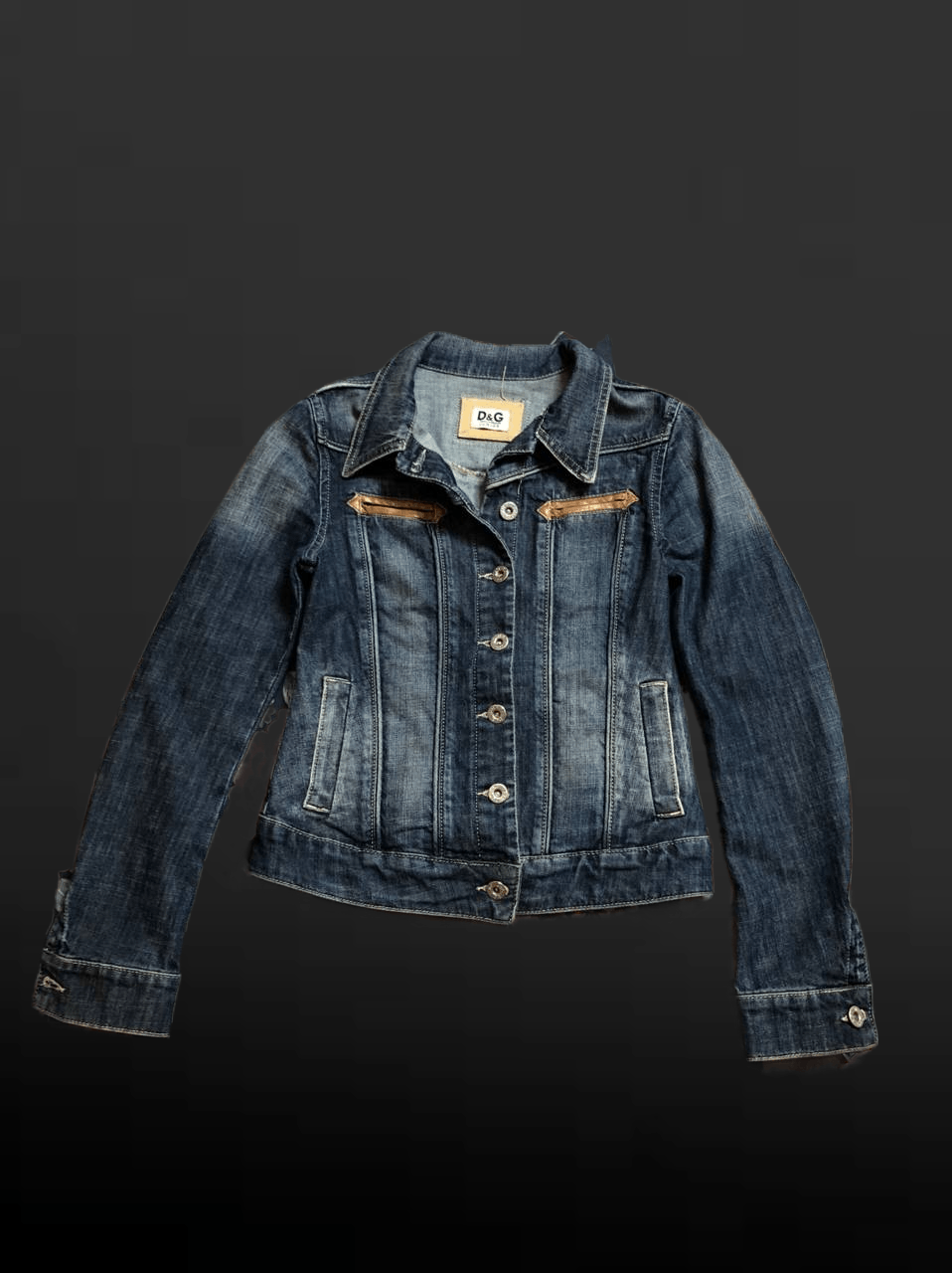 Dolce & Gabbana D&G Dolce & Gabbana Kids Juniors Denim JACKET Size XXS / US 00 / IT 34 - 1 Thumbnail