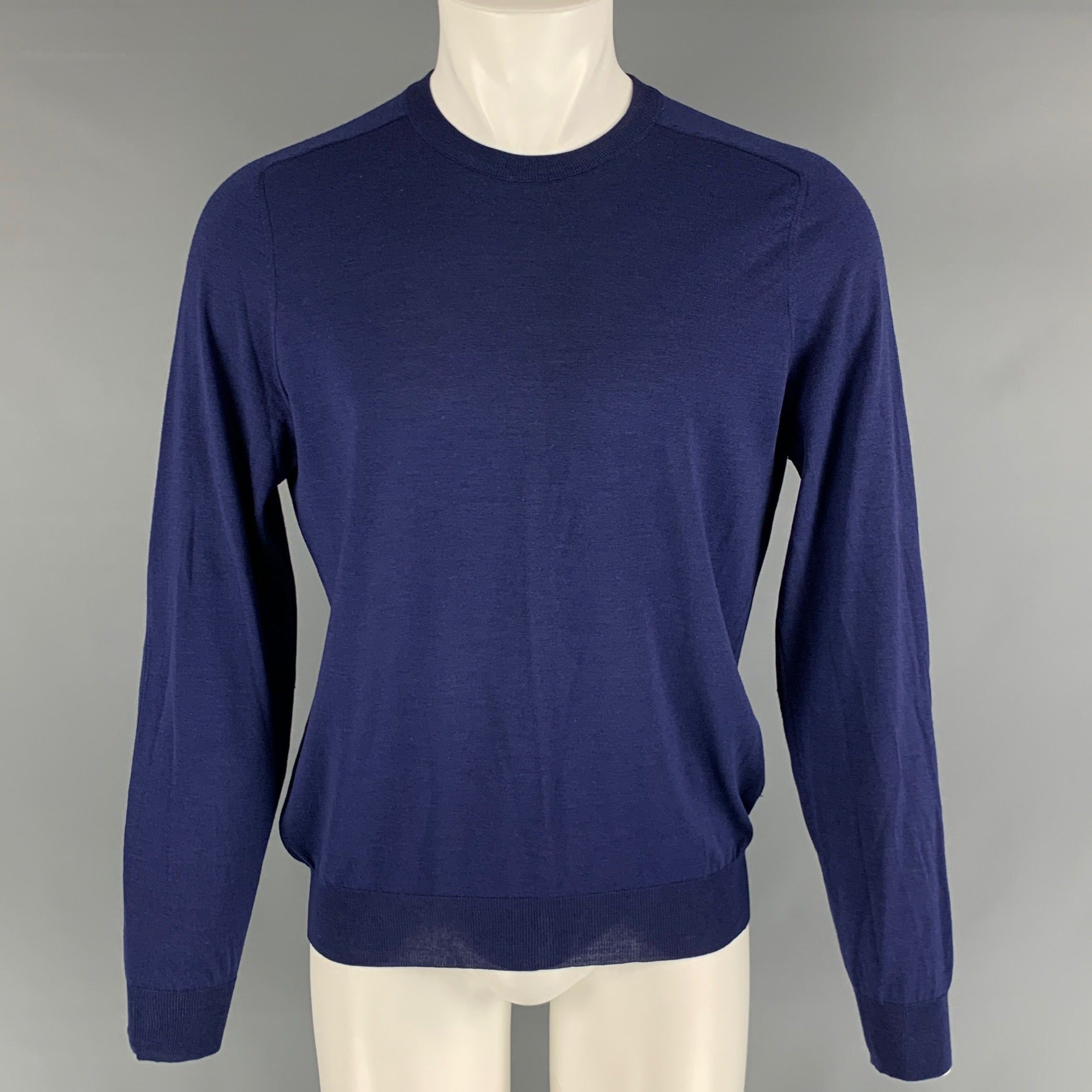 Louis Vuitton - Authenticated Knitwear - Wool Blue Plain for Women, Very Good Condition