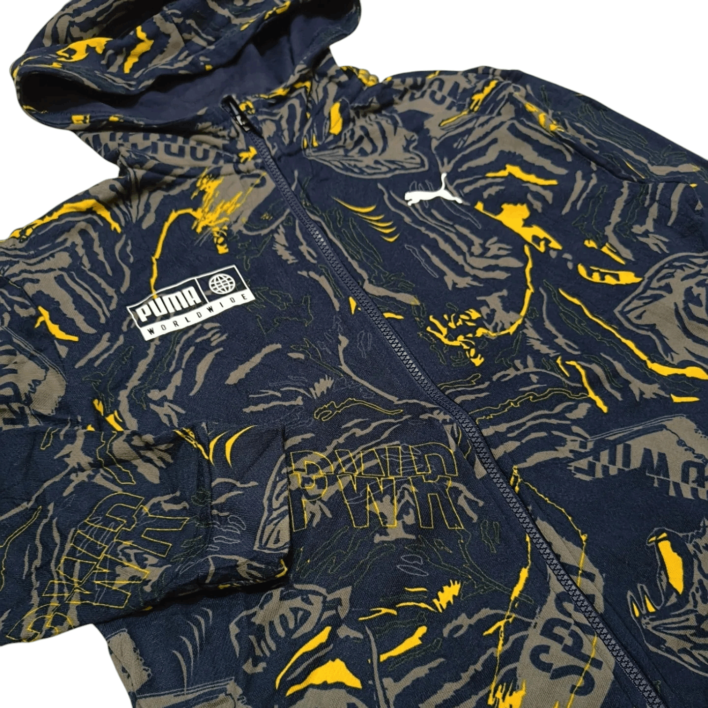 Puma Puma Worldwide Sport Alpha Printed Hoodie Jacket Size US S / EU 44-46 / 1 - 3 Thumbnail