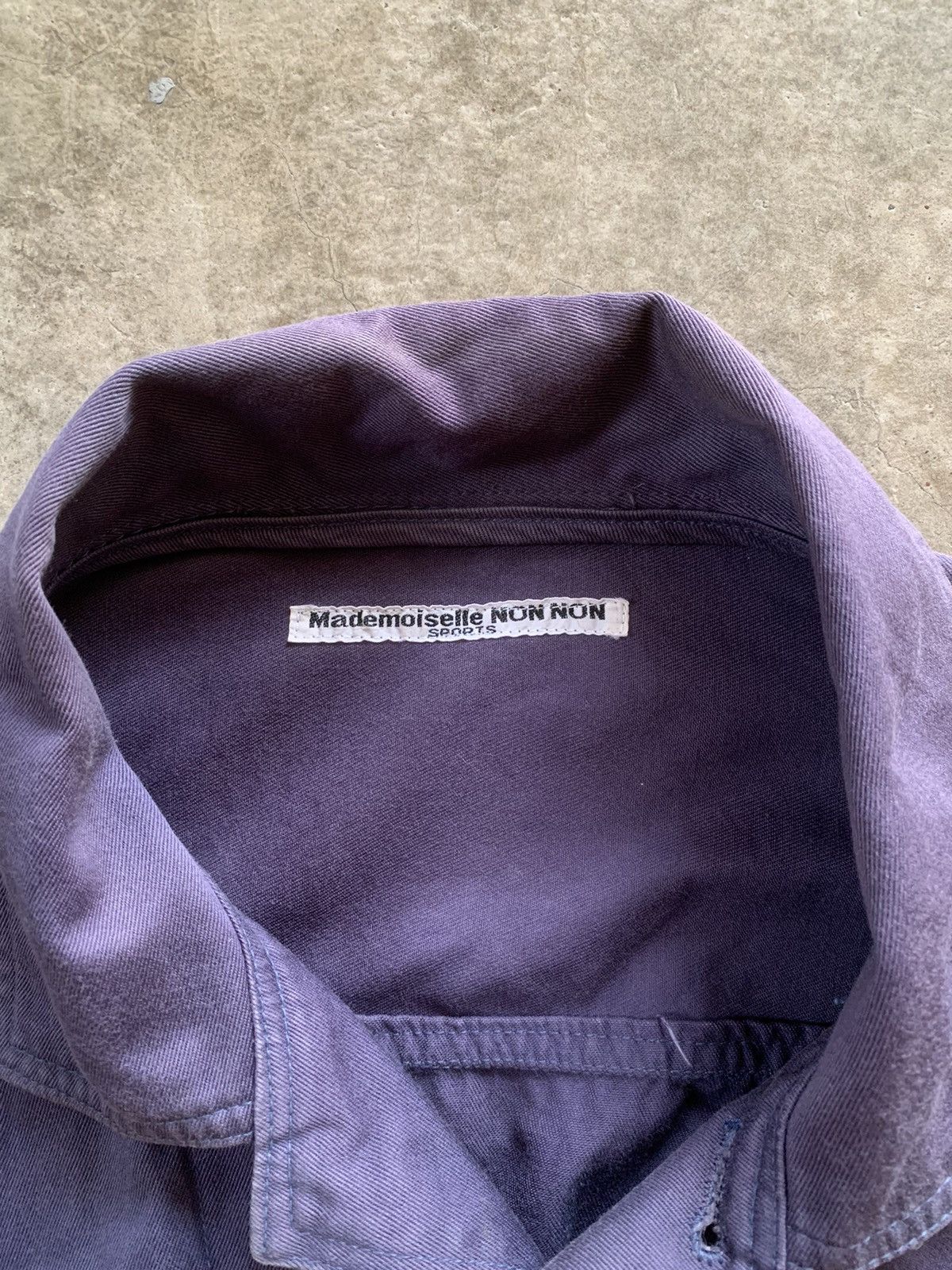 Japanese Brand × Mademoiselle Non Non mademoiselle Non Non sports spell out jacket Size US M / EU 48-50 / 2 - 8 Thumbnail