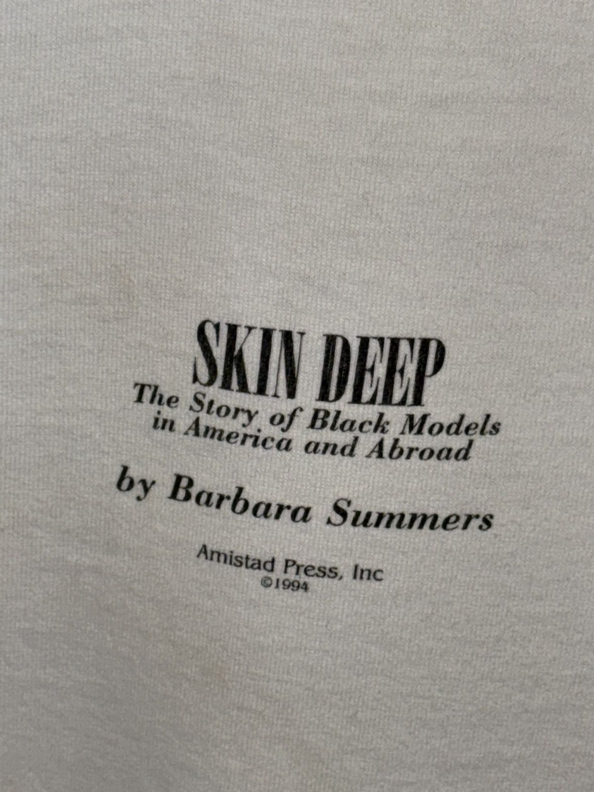 Fruit Of The Loom × Vintage Vintage 90s 1994 Skin Deep Inside World Black Fashion Models Size US XL / EU 56 / 4 - 6 Thumbnail