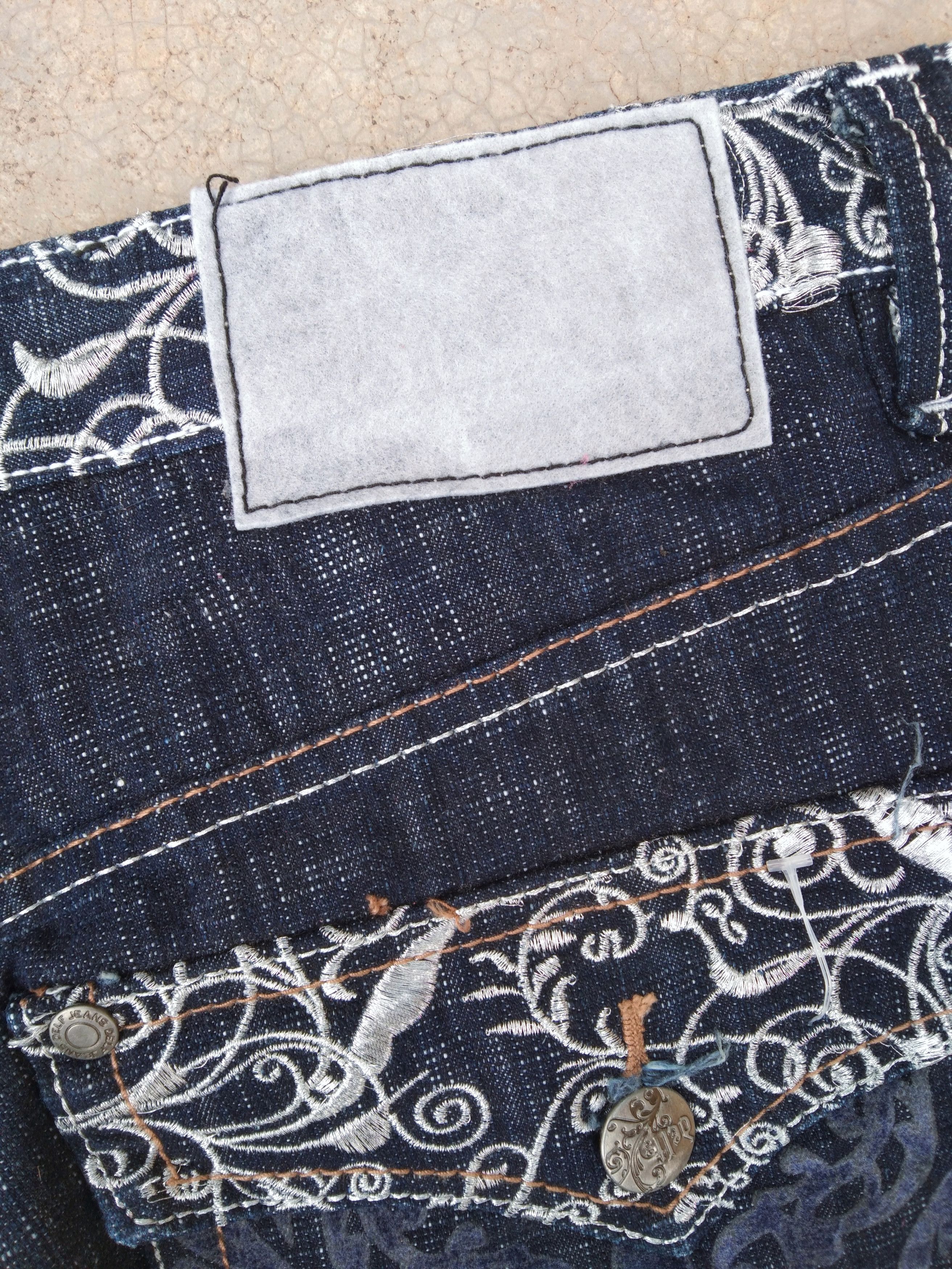 Jean Vintage Y2k Baggy Jeans 38x26 Size US 38 / EU 54 - 3 Thumbnail