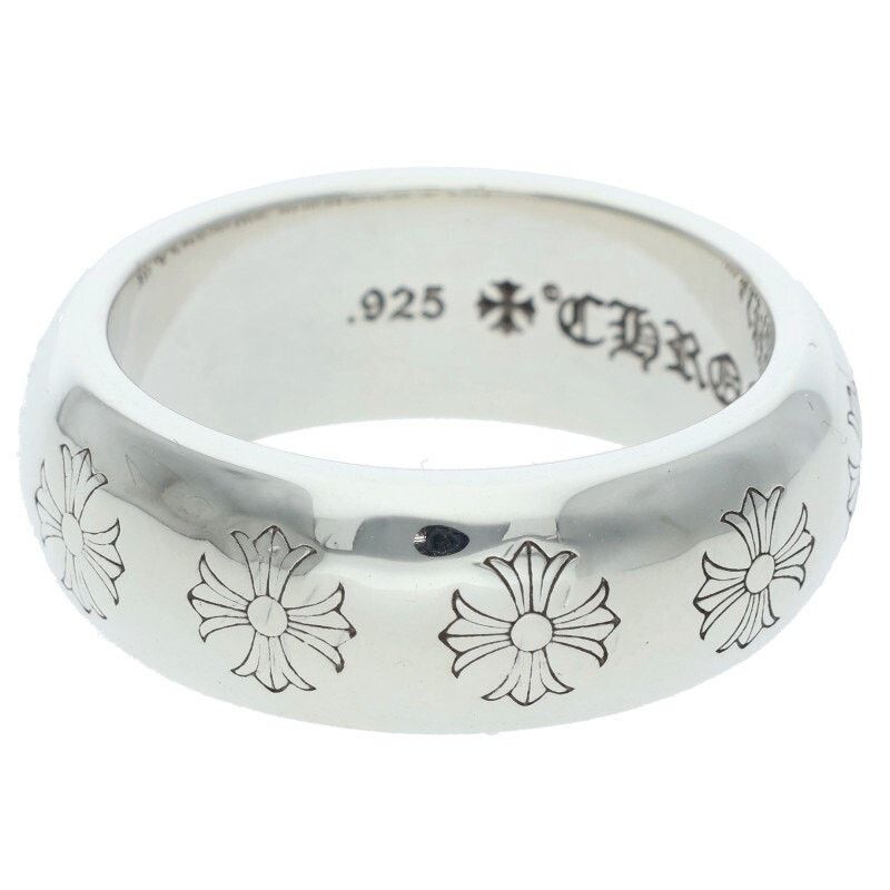 Chrome Hearts Chrome Hearts 10mm Round Silver Ring HJ12 Size ONE SIZE - 5 Thumbnail