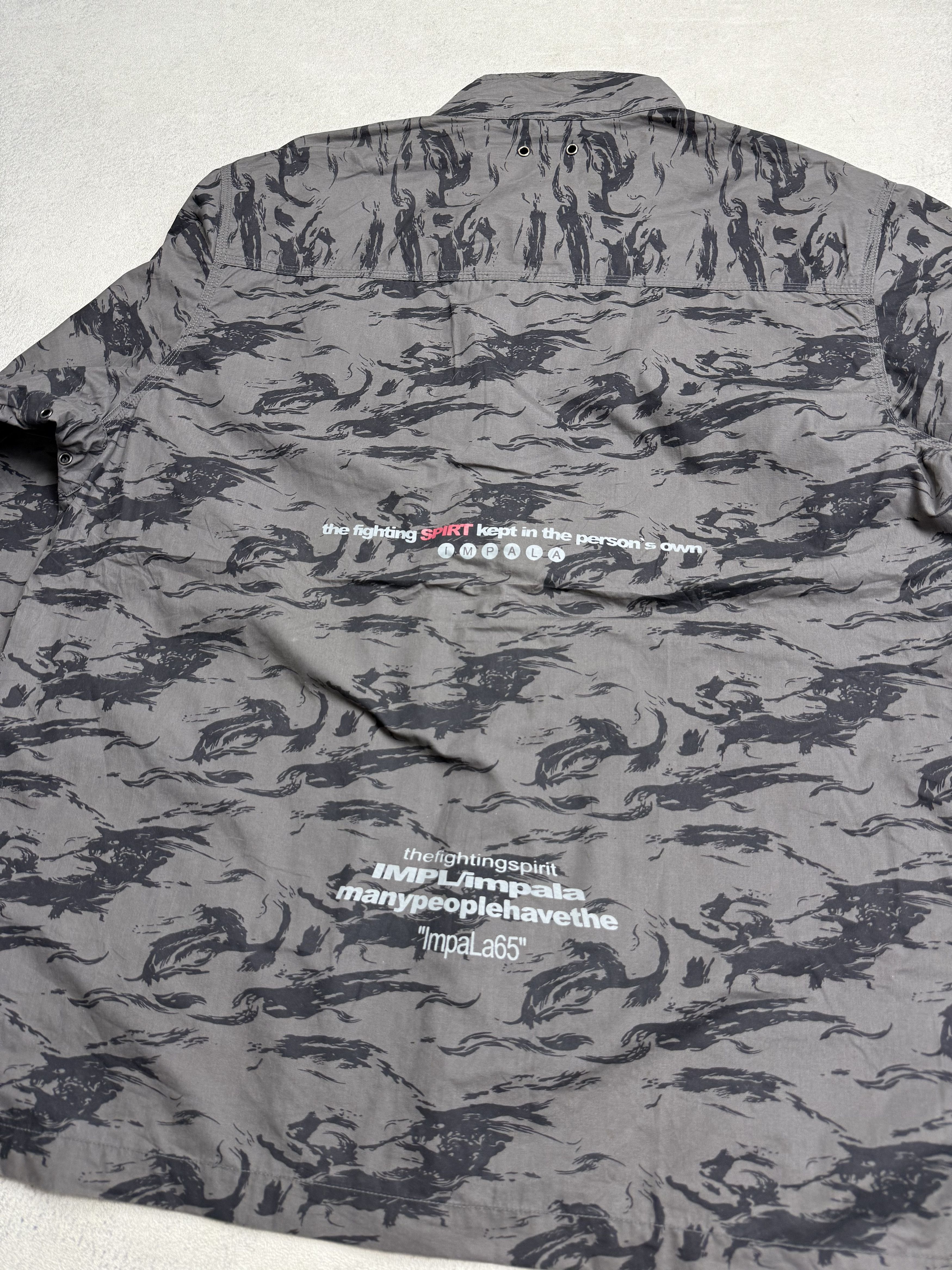 Japanese Brand IMPALA 2 in 1 Tactical Jacket Black Camo Detachable Sleeves Size US L / EU 52-54 / 3 - 7 Thumbnail
