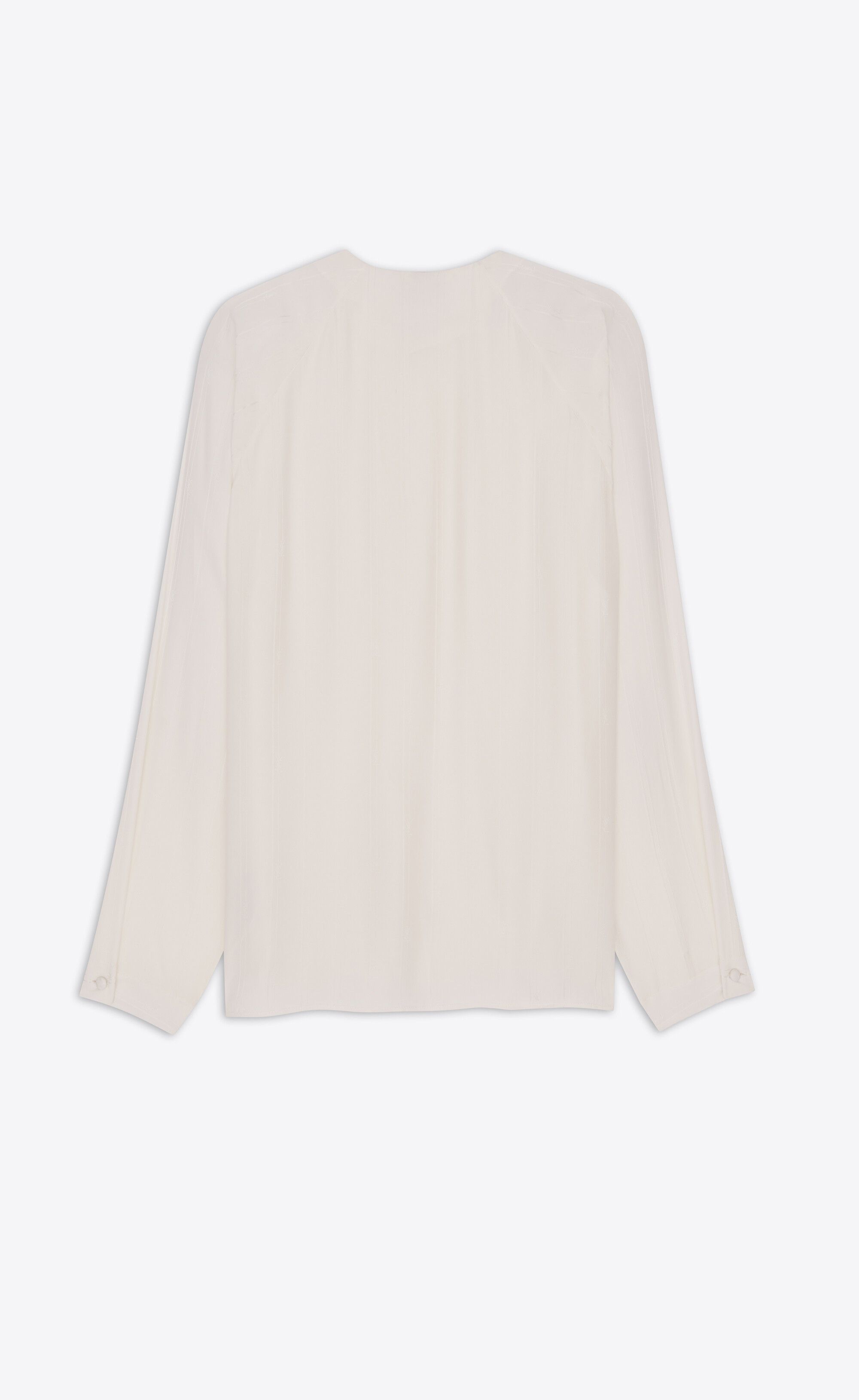 o1bcso1str0625 Blouse In Matte And Shiny in White