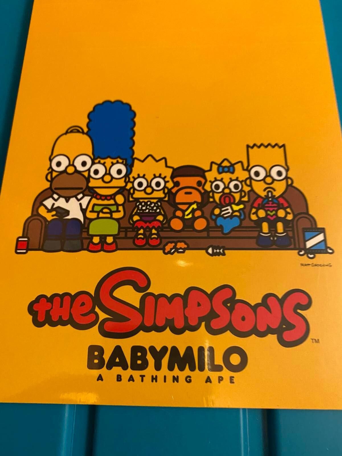 Bape BAPE x Baby Milo x The Simpsons Notebook A Bathing Ape Rare Size ONE SIZE - 2 Thumbnail