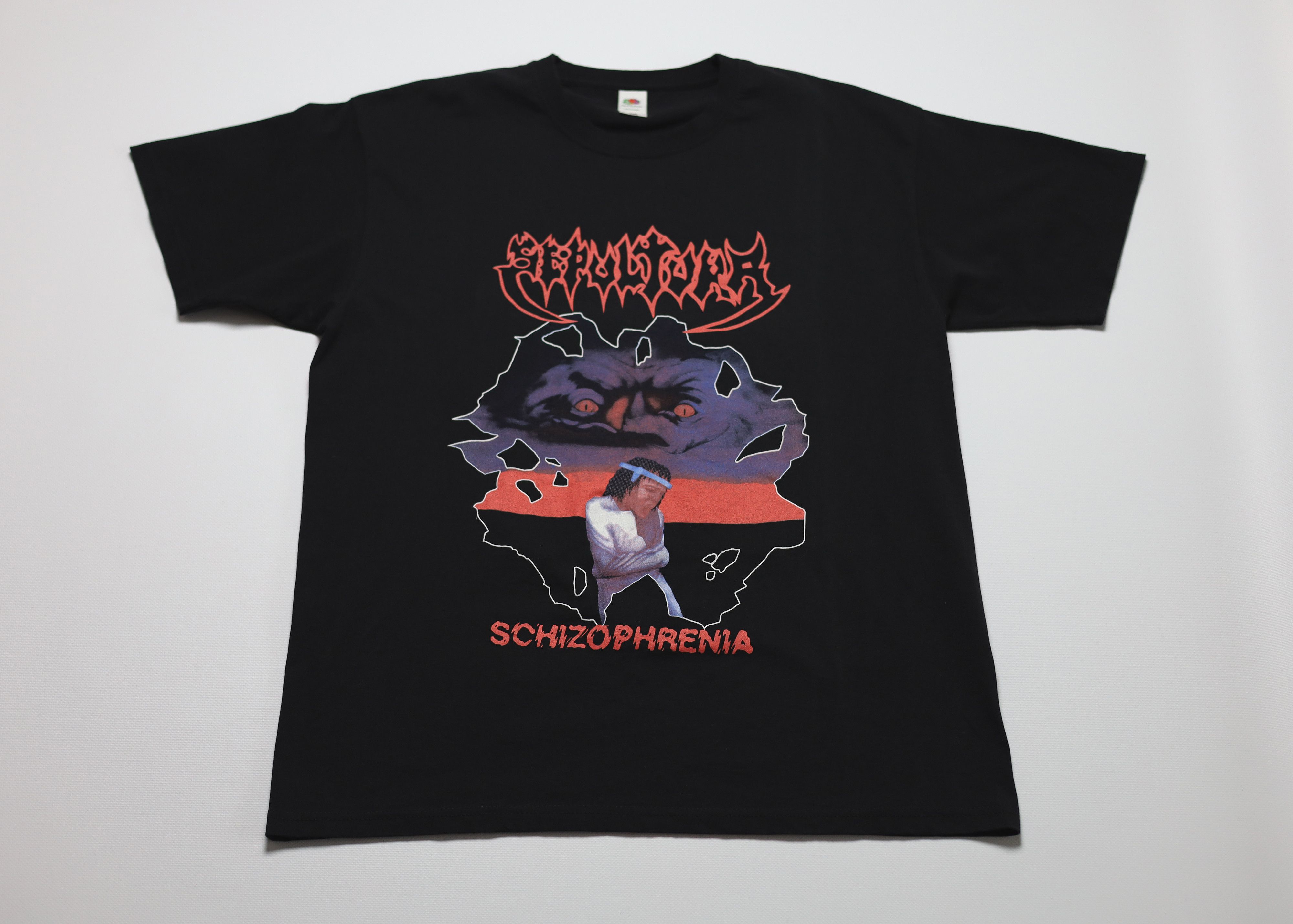 Band Tees Sepultura Schizophrenia Short sleeve Band Tees Size US XL / EU 56 / 4 - 1 Thumbnail