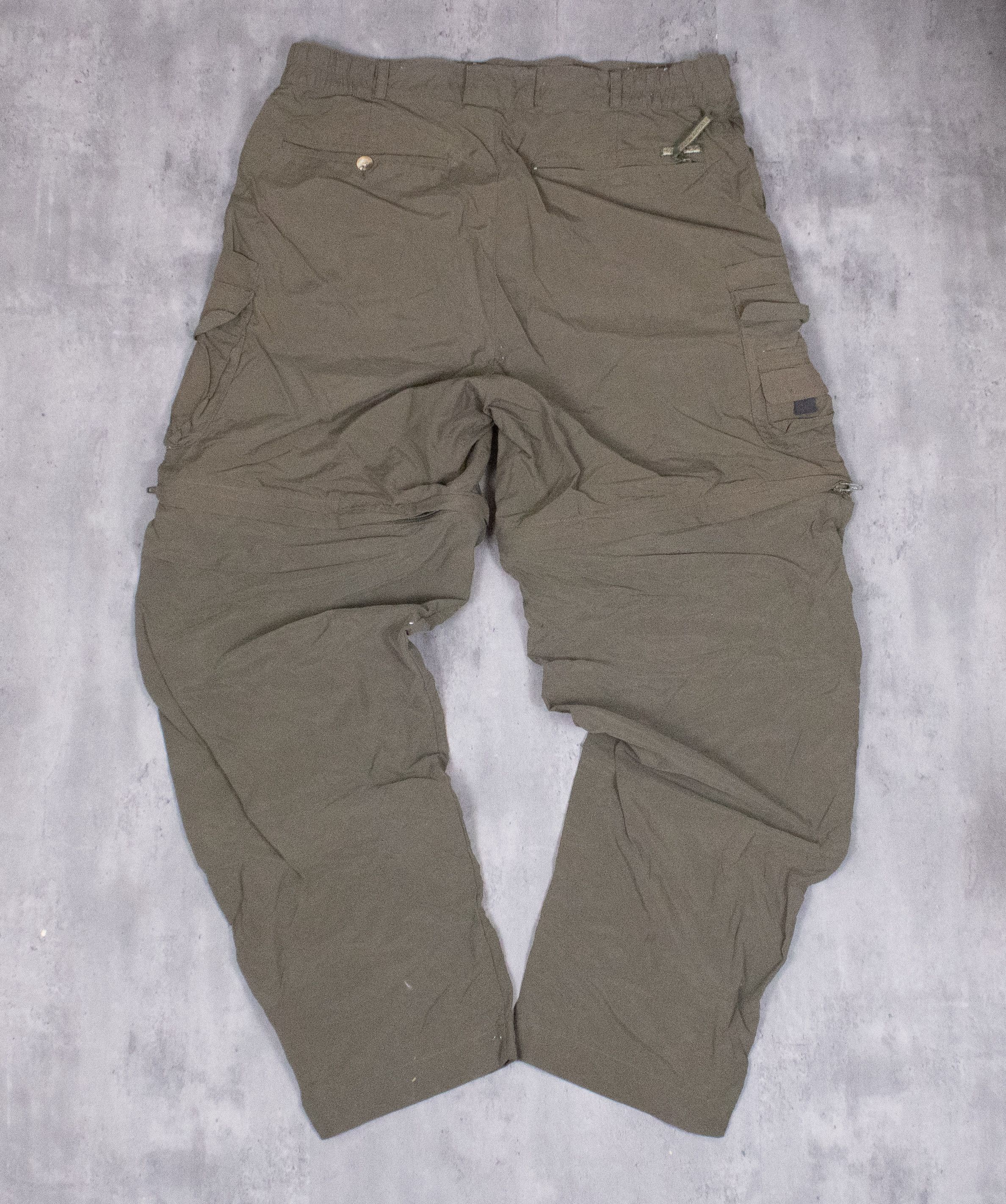 Vintage Y2K 2000's Misty Mountain 9 Pocket Convertible Cargo Pants Size US 34 / EU 50 - 3 Thumbnail