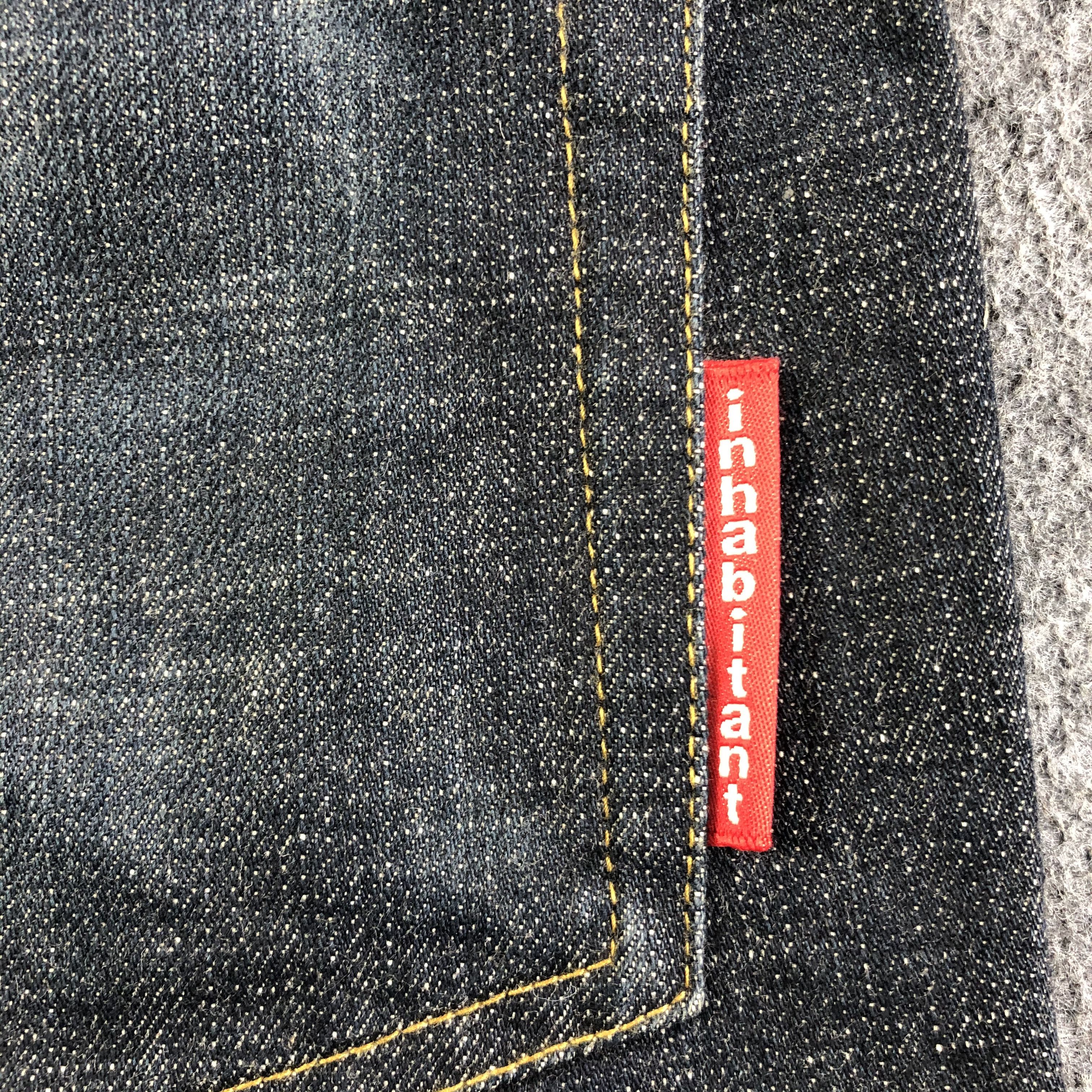 Japanese Brand Japanese Brand Inhabitant Jeans Blue Denim -J2745 Size US 34 / EU 50 - 9 Thumbnail
