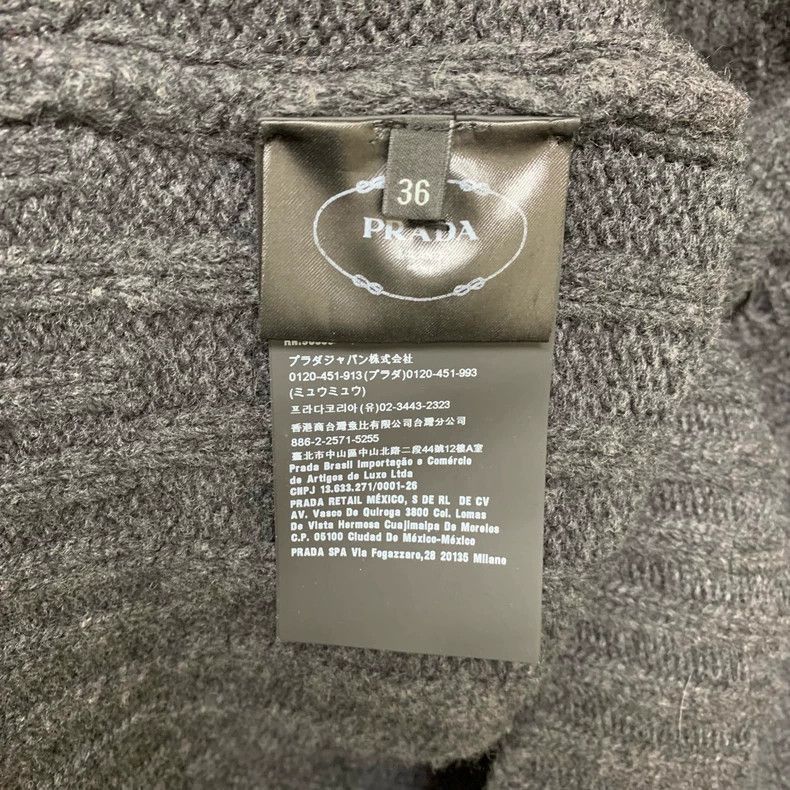 Prada Prada Fur Sleeve Sweater Cardigan-2506 Size S / US 4 / IT 40 - 4 Thumbnail