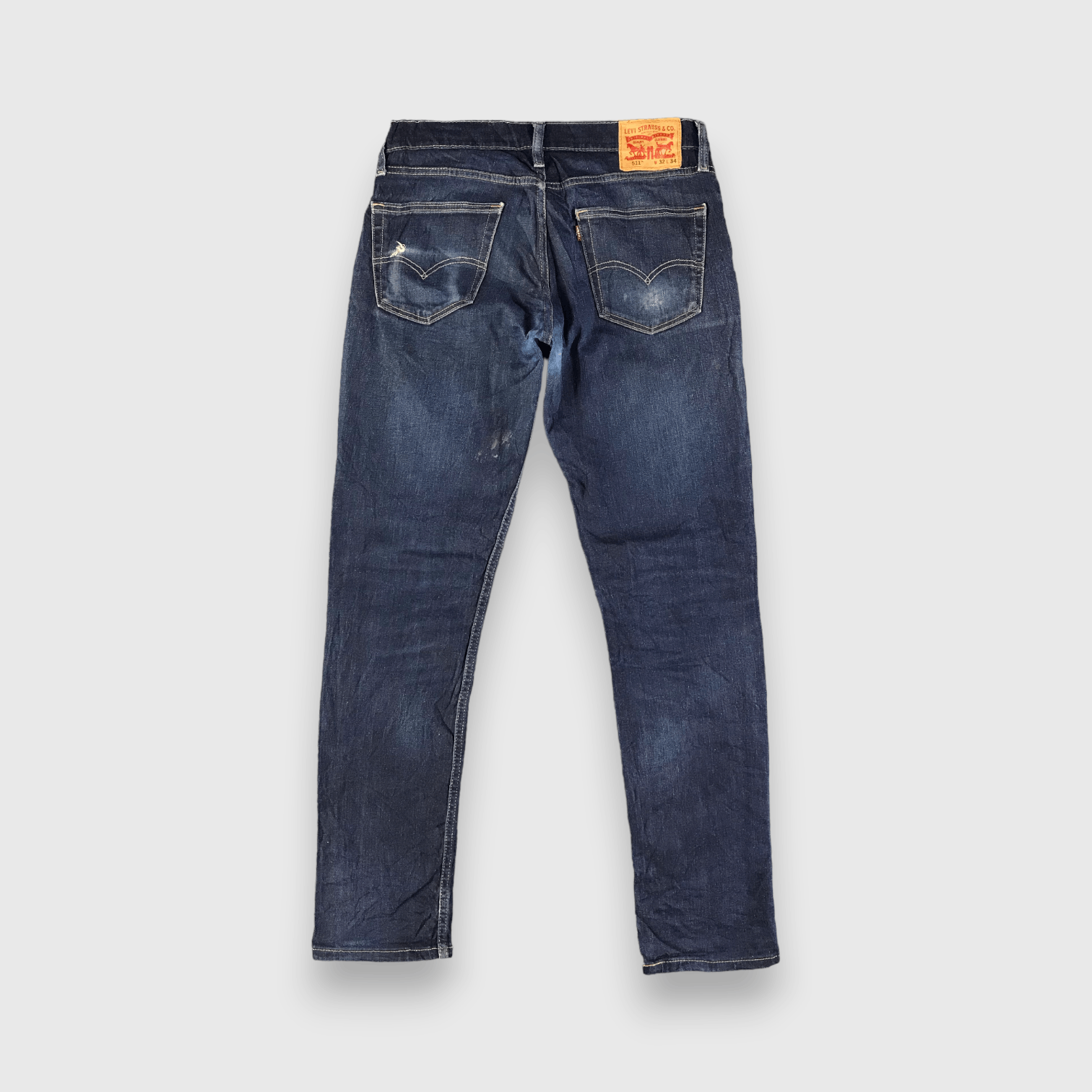 Levi's Vintage Blue Wash Levis 511 Jeans-J3047 Size US 34 / EU 50 - 2 Thumbnail
