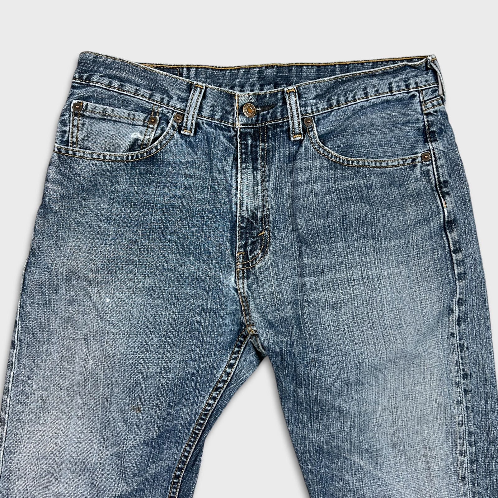 Levi's × Vintage Levi's 505 Jeans 34x32 Original Straight Faded Denim Pants Size US 34 / EU 50 - 2 Thumbnail