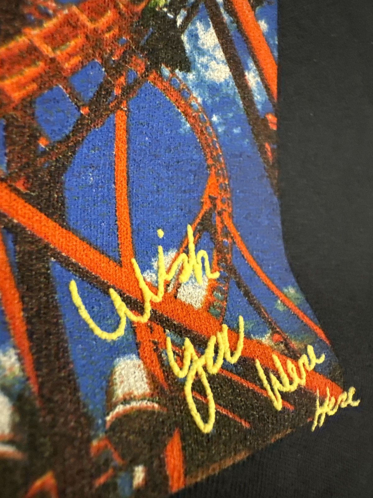 Travis Scott Travis Scott astroworld tour rollercoaster tee Size US M / EU 48-50 / 2 - 4 Thumbnail