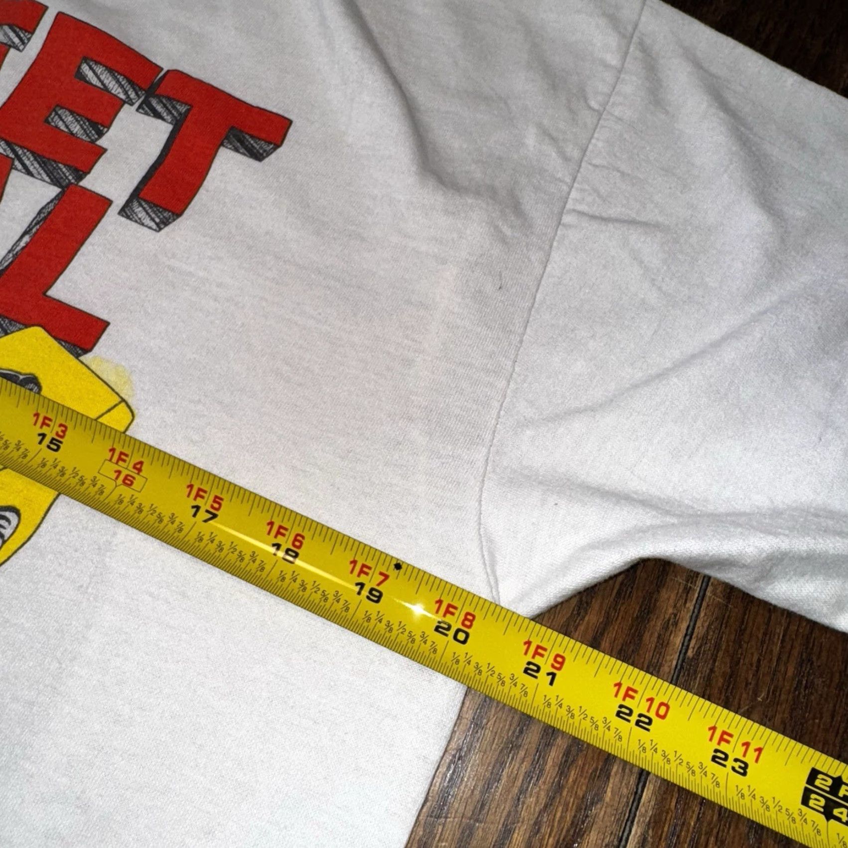 Vintage Crane Cams T Shirt White Graphic Print Men M Short Sleeve Round Neck Vintage Single Stitch 80’s Street Legal Band Theme Logo Size US M / EU 48-50 / 2 - 6 Thumbnail