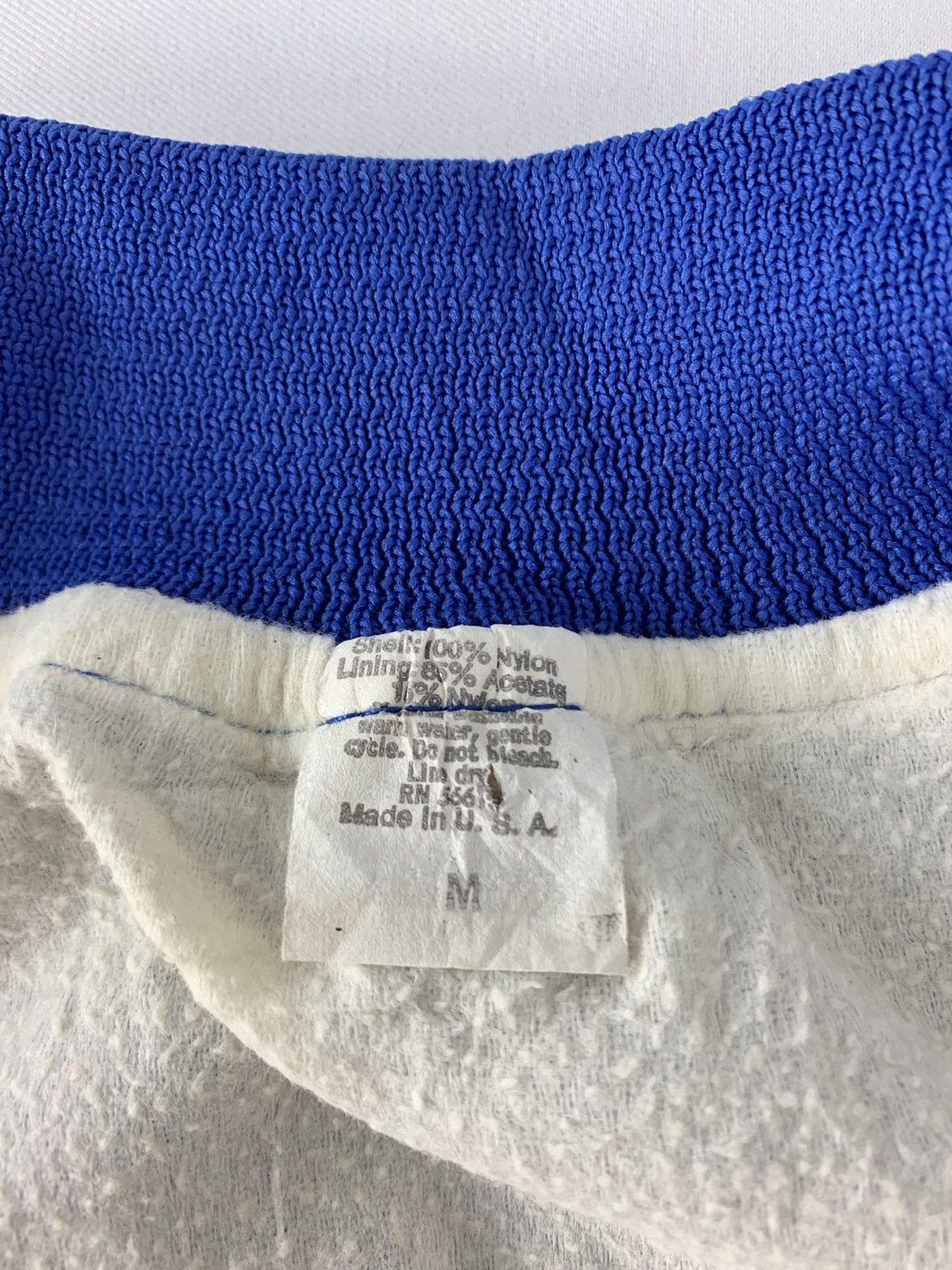 Other 90s Castle Knight Blue Satin Bomber Varsity Jacke Size US M / EU 48-50 / 2 - 6 Thumbnail