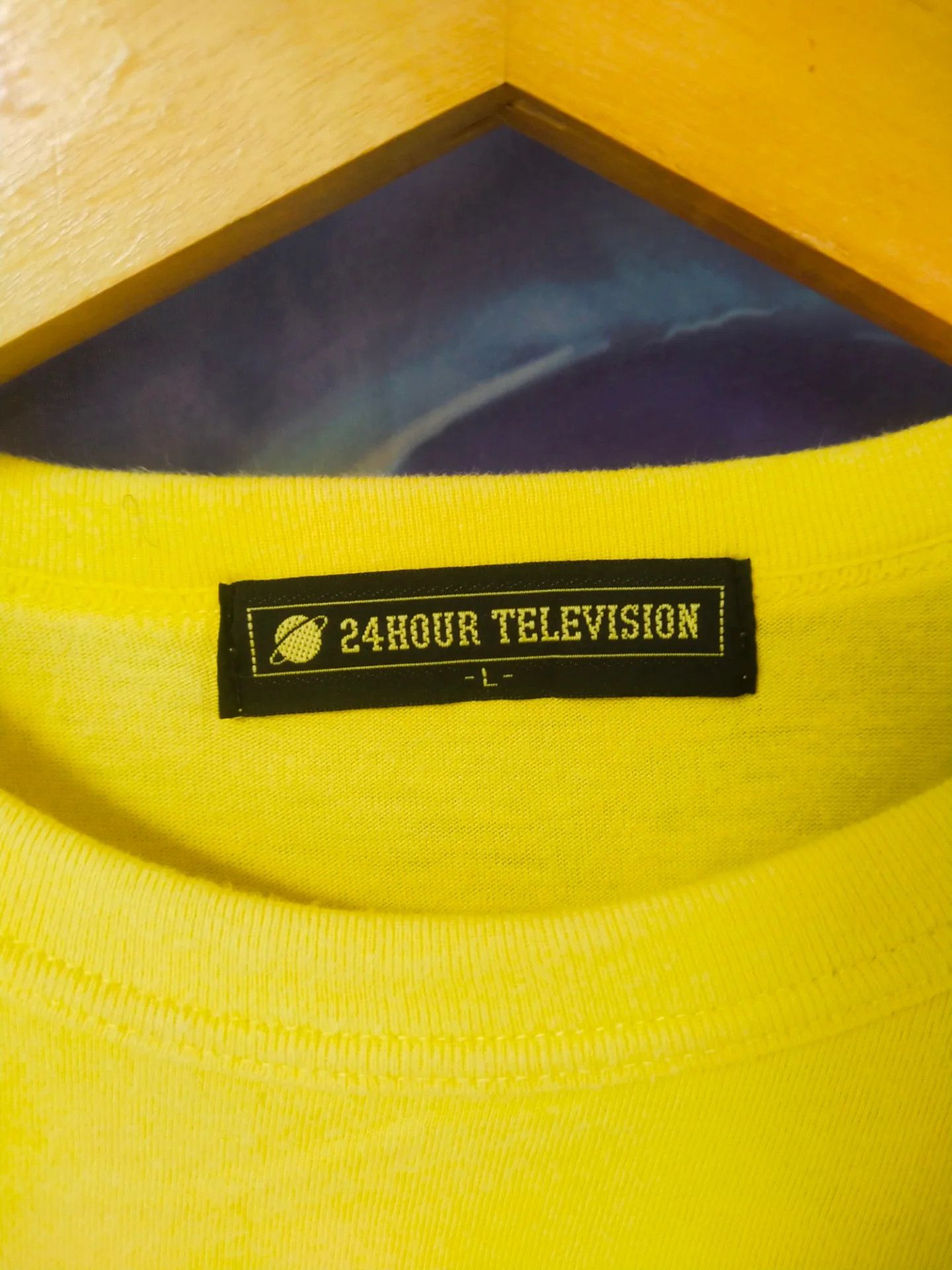 Anime Studio Ghibli x 24 Hour Television Yellow Anime Tee Size L / US 10 / IT 46 - 6 Thumbnail