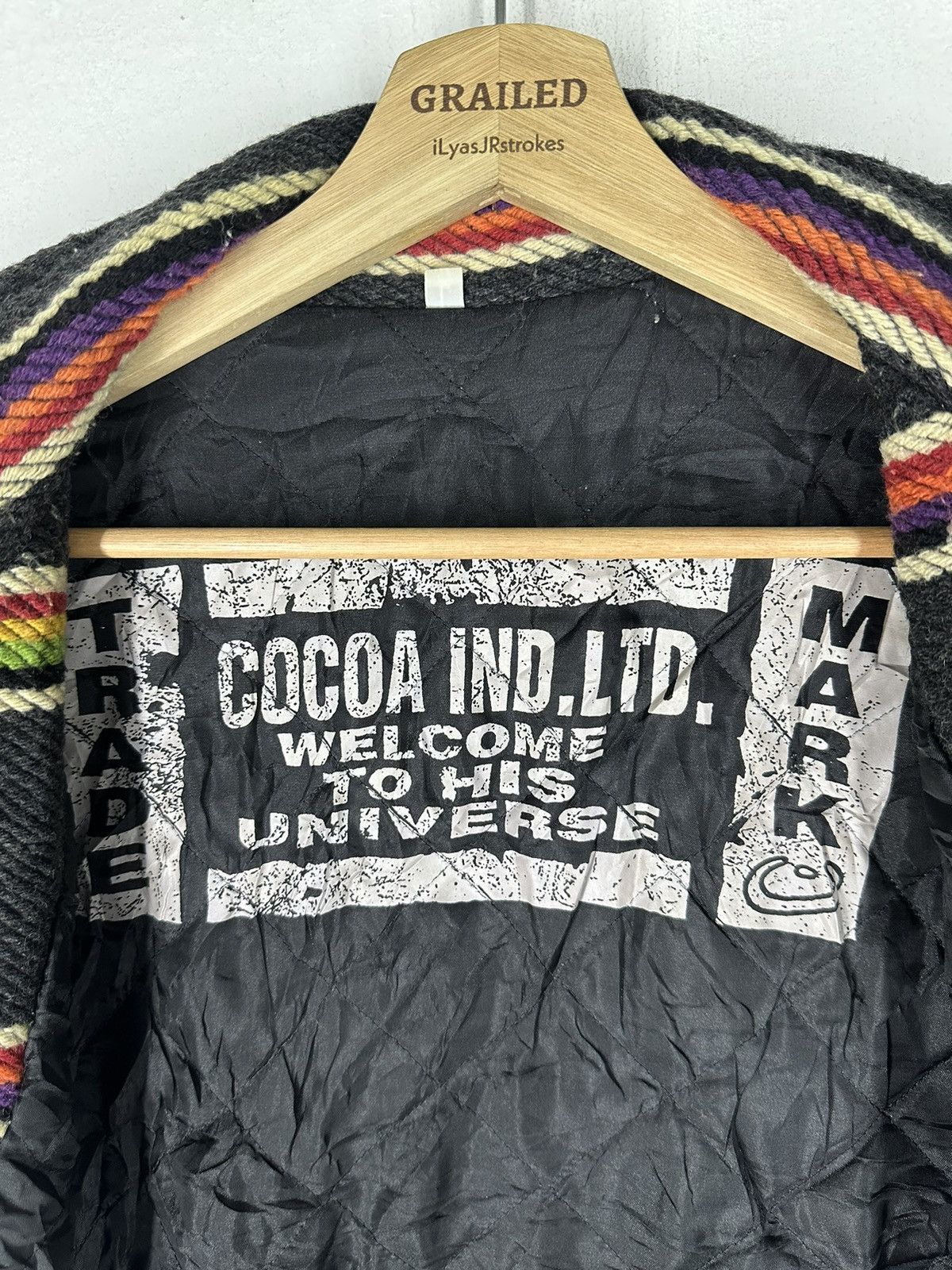 Vintage Vintage Trade Mark Cocoa Ind.LTD Wool Jacket Size US L / EU 52-54 / 3 - 8 Thumbnail