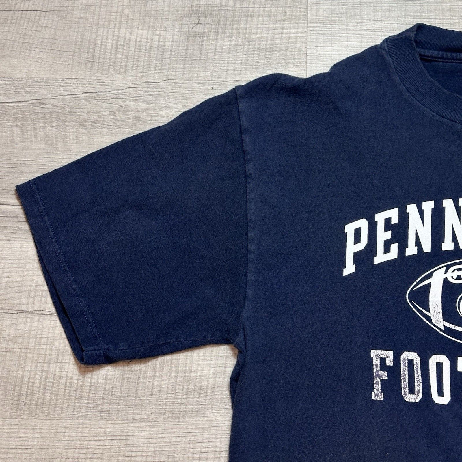 Vintage Vintage Penn State Football Shirt Mens Blue Short Sleeve Tee Size US XL / EU 56 / 4 - 6 Thumbnail