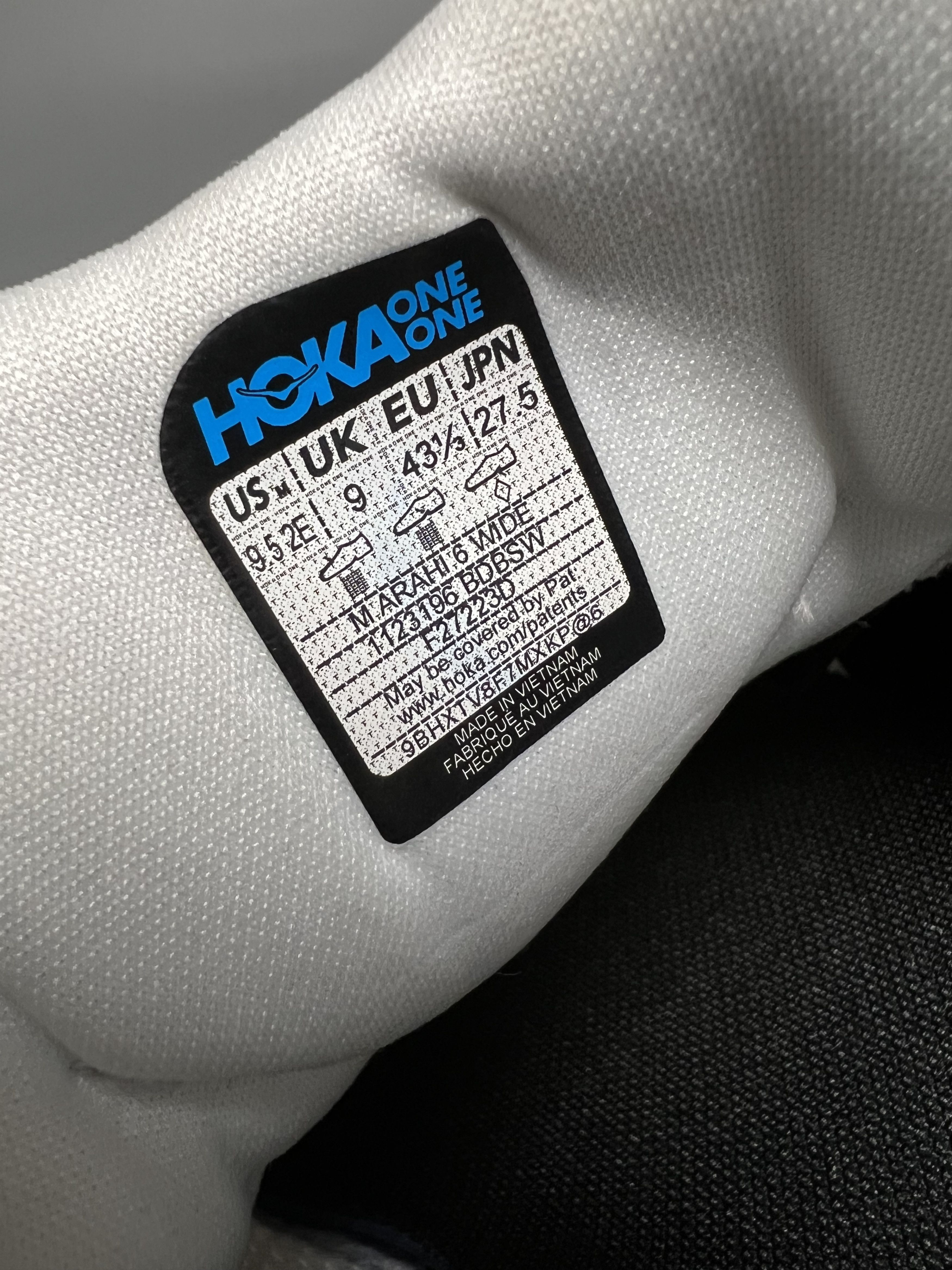 Hoka 9.5 EE Hoka One One Arahi 6 Wide Running Shoes 1123196-BDBSW Size US 9.5 / EU 42-43 - 18 Thumbnail