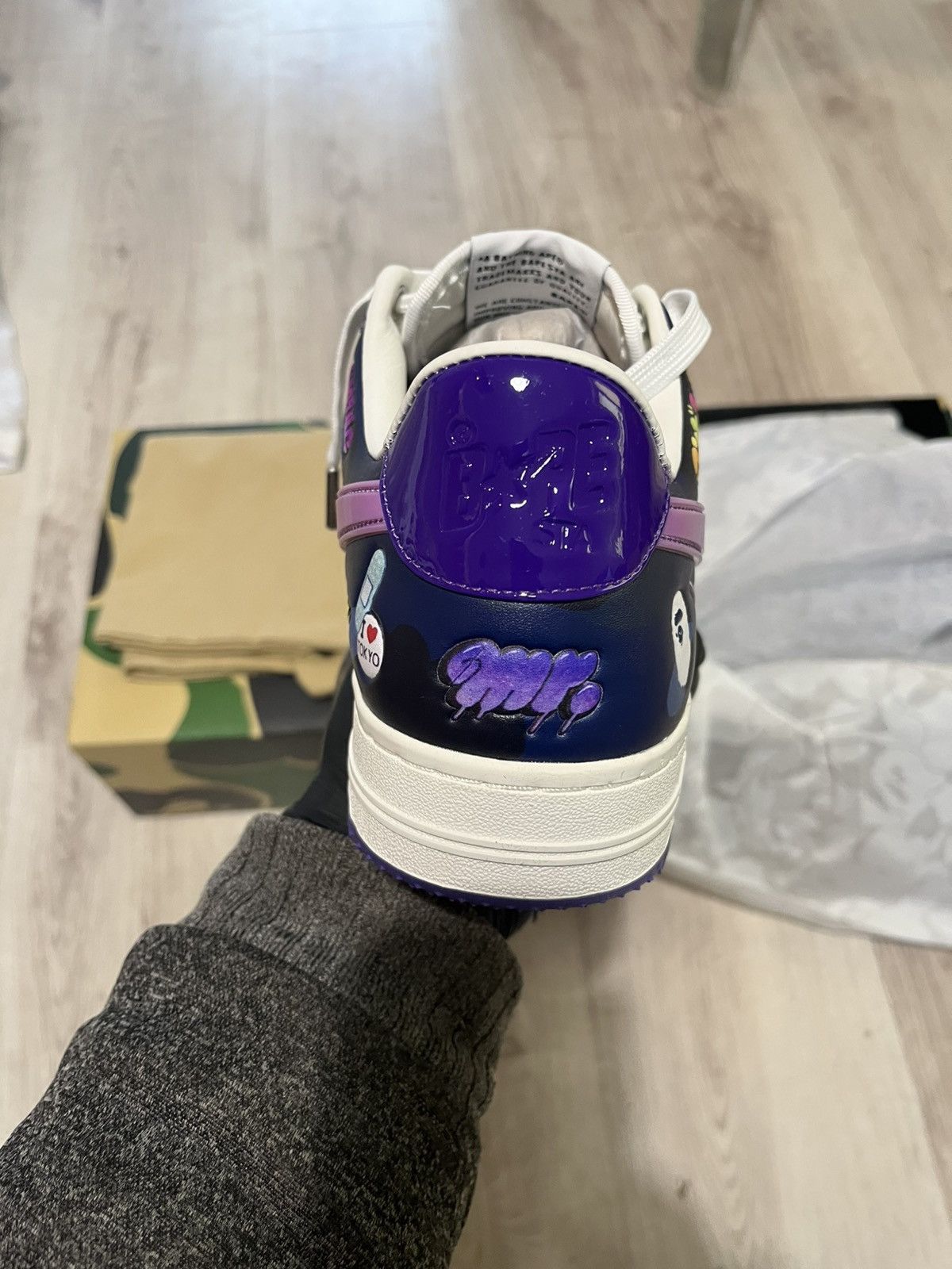 Bape Mr. x BAPE®︎ Collection – Limited edicion Size US 9 / EU 42 - 5 Thumbnail