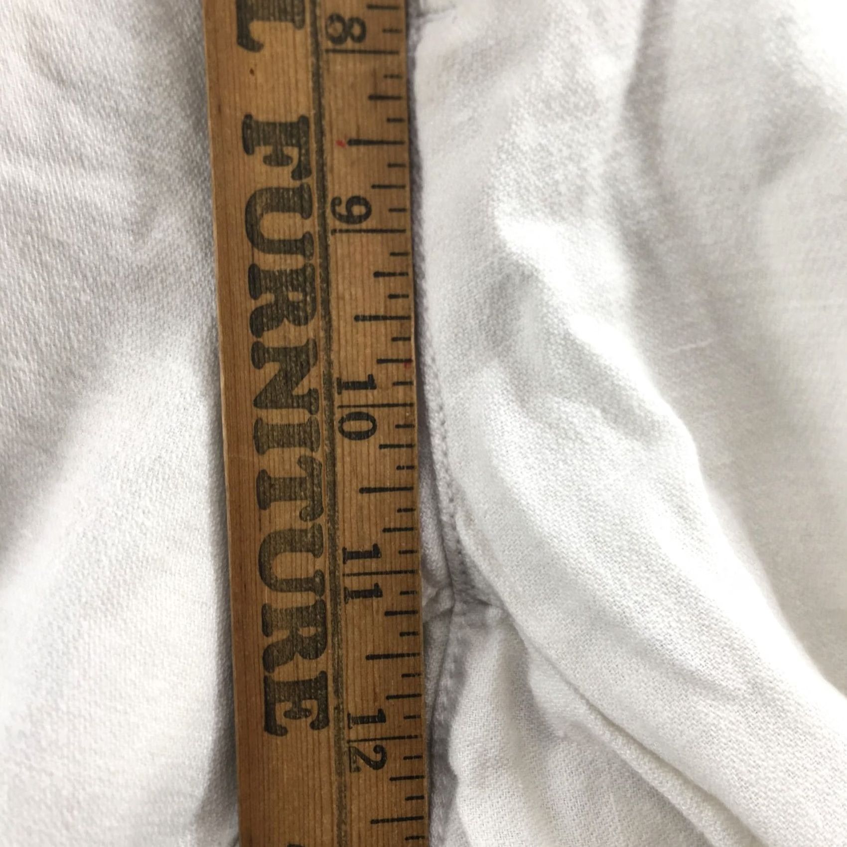 Banana Republic Banana Republic Athletic Fit Chino Pants Womens 38x30.5 White Zip Chino Pants Athletic Fit Womens 38 White Zip Size 26" / US 2 / IT 38 - 6 Thumbnail