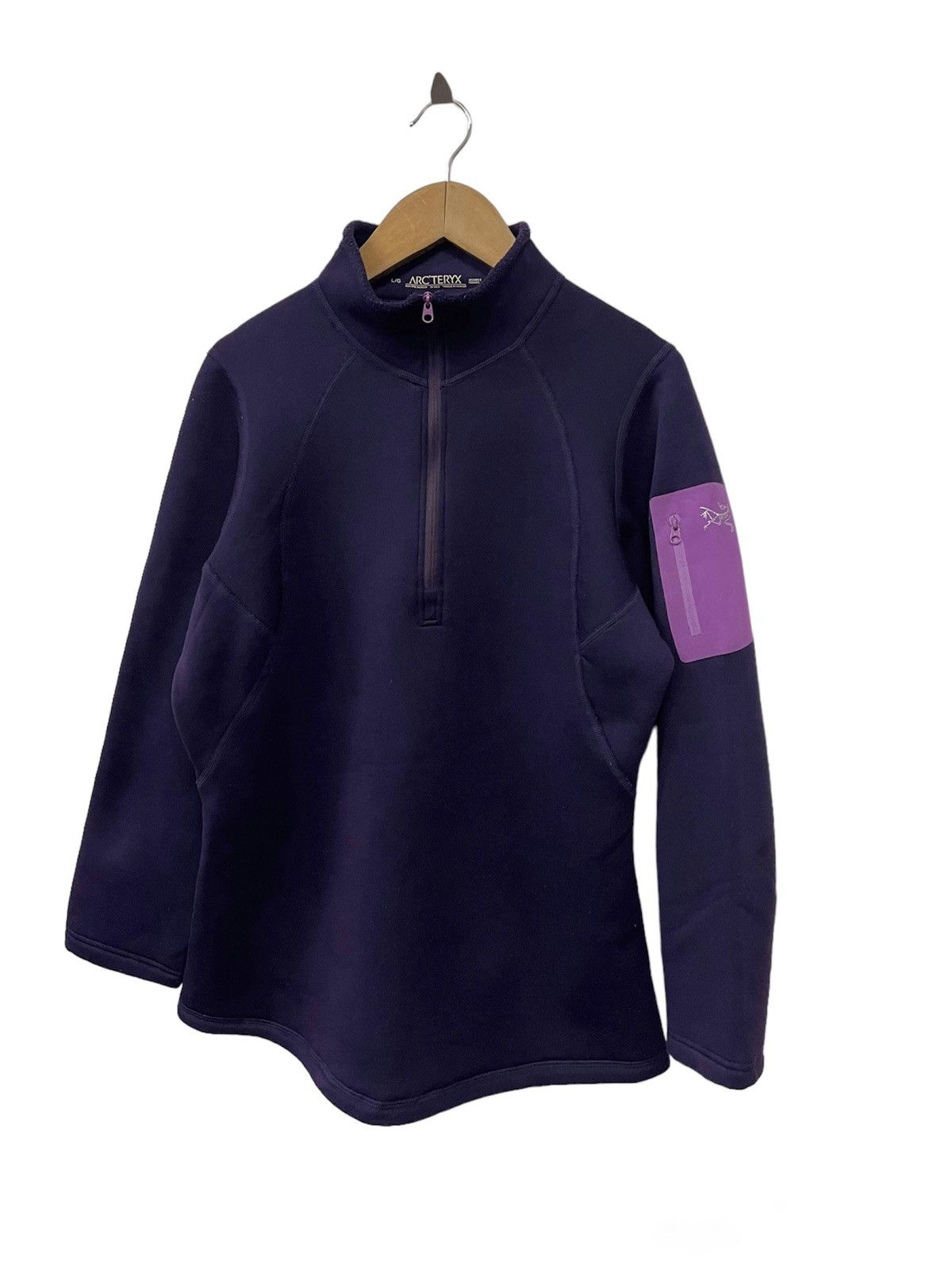 Arc'teryx Arc’teryx purple half zipper fleece Size L / US 10 / IT 46 - 3 Thumbnail