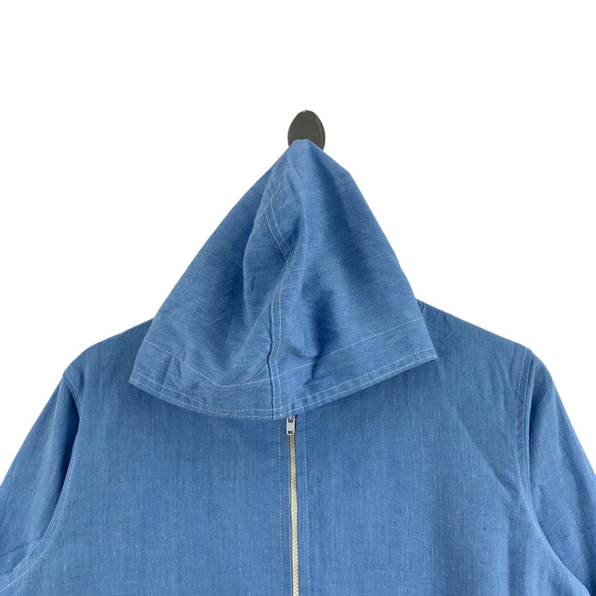 Vintage Vintage 80s BOBSON USA Denim Jeans Blue Hoodie Size US M / EU 48-50 / 2 - 2 Thumbnail