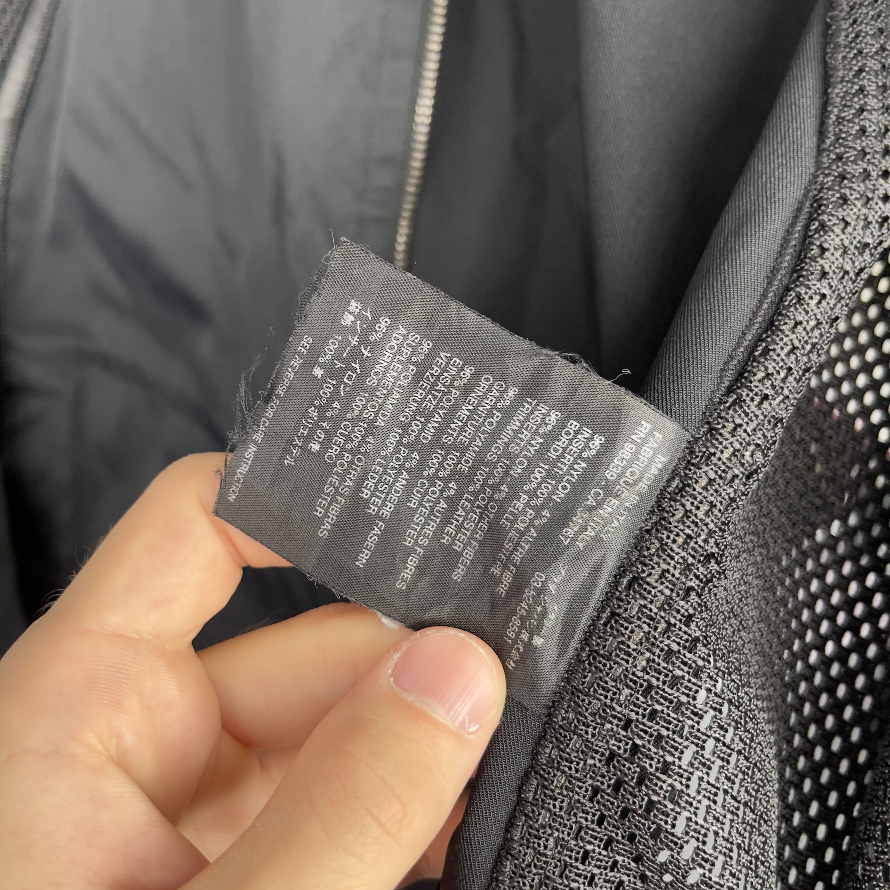 Prada Prada Runway Mesh Motorcycle Biker Jacket Size M Size US M / EU 48-50 / 2 - 12 Thumbnail