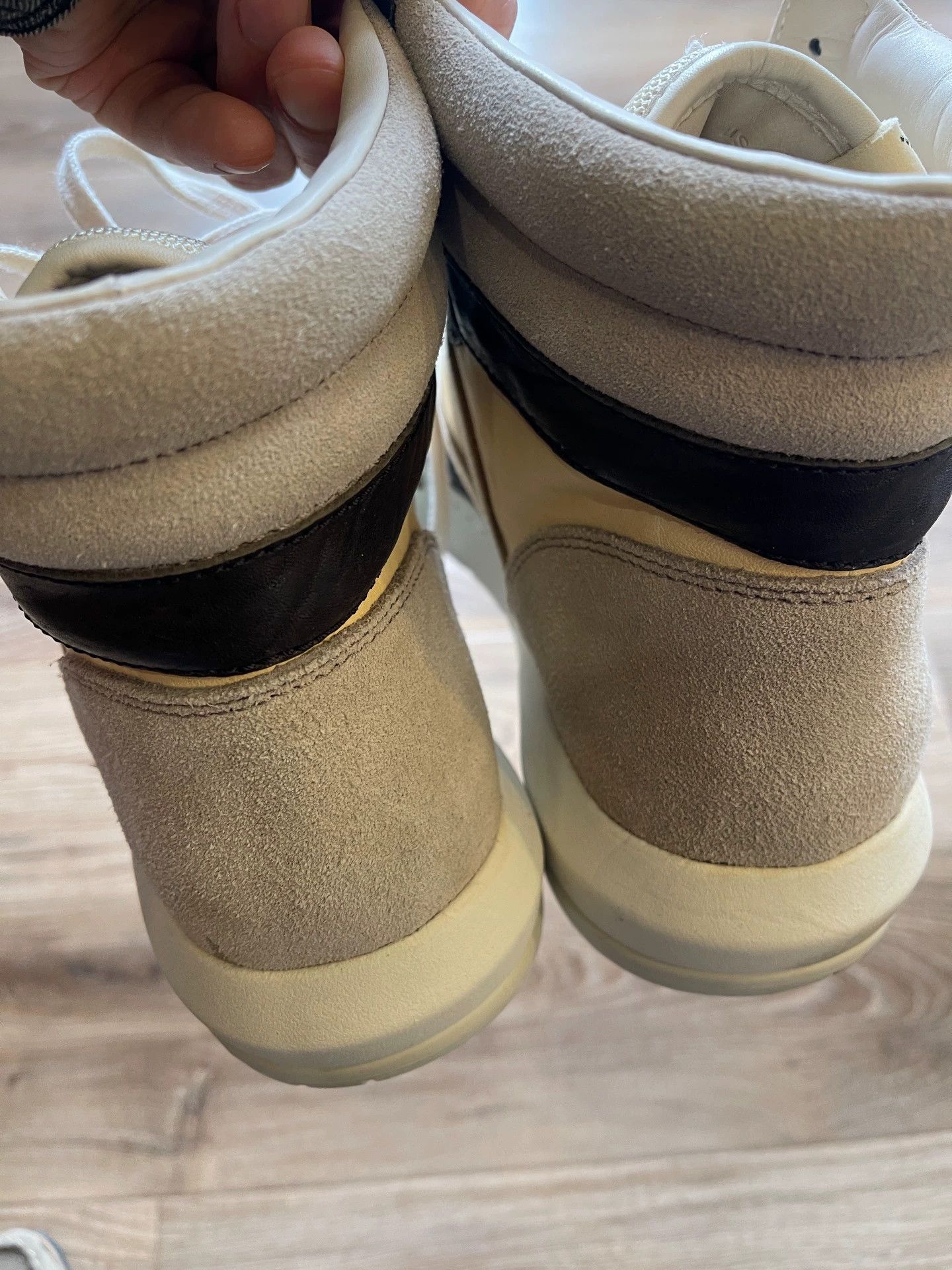 Visvim visvim chamberlain hi 22ss charcoal black white US10 Size US 10 / EU 43 - 5 Thumbnail