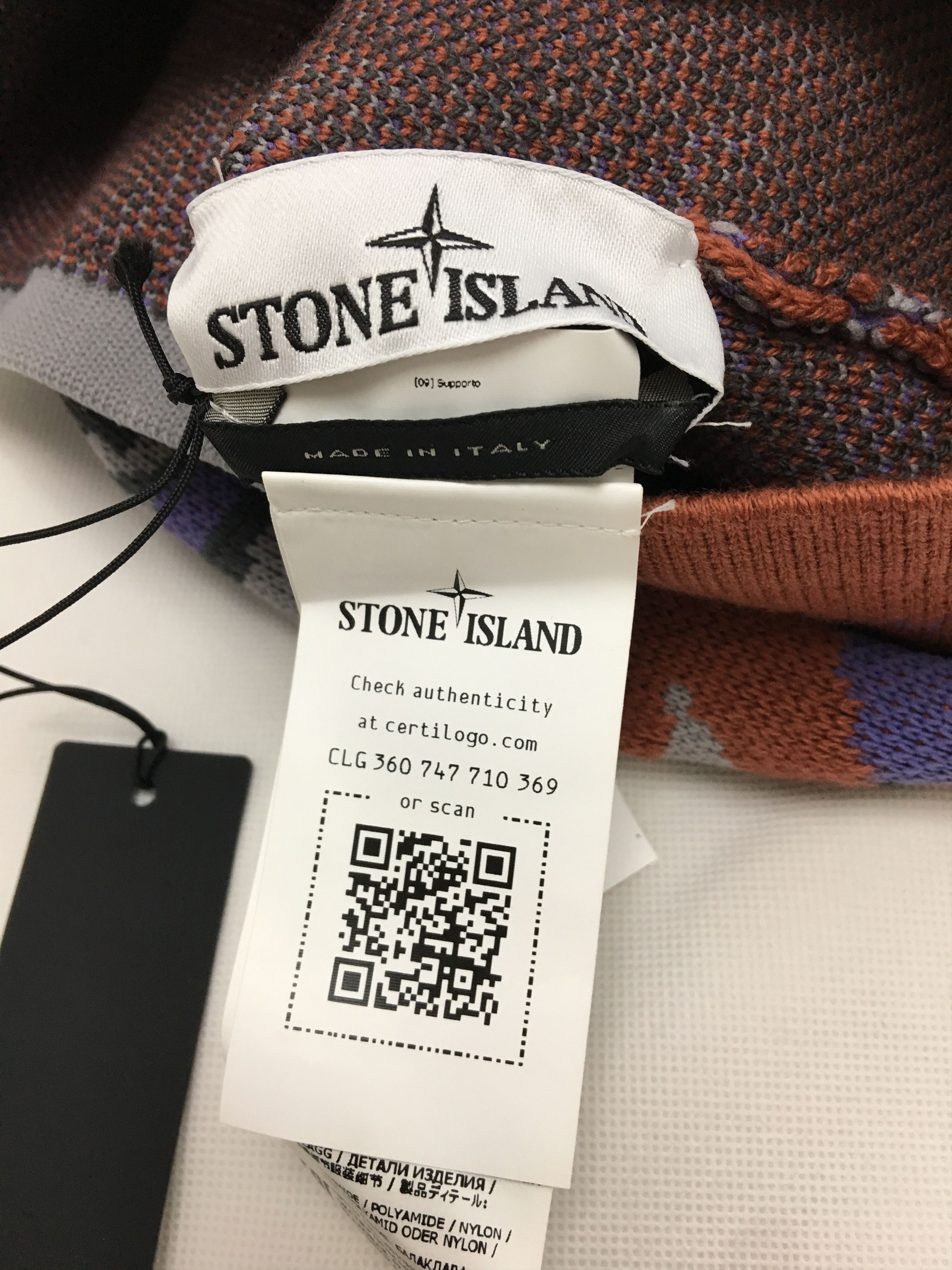 Stone Island Stone Island Patch Logo Heritage Camo Balaclava I Size ONE SIZE - 7 Thumbnail