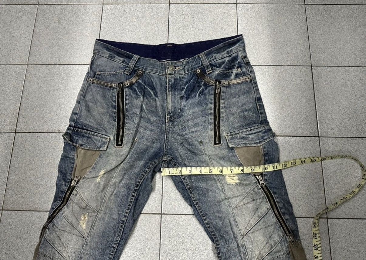 PPFM PPFM Reconstructed Hysteric Style Cargo Pants Sz34 Size US 34 / EU 50 - 15 Thumbnail
