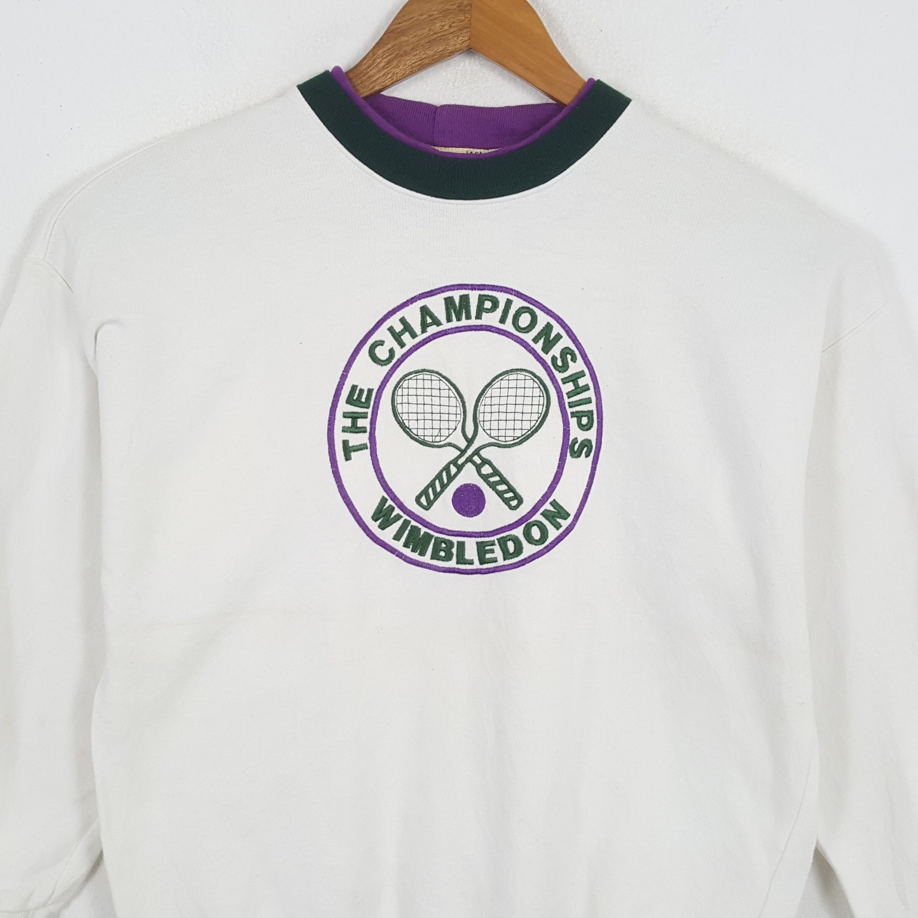 Vintage Vintage 90's THE CHAMPIONSHIPS WEMBLEDON Promo Sweatshirts Size US M / EU 48-50 / 2 - 2 Thumbnail