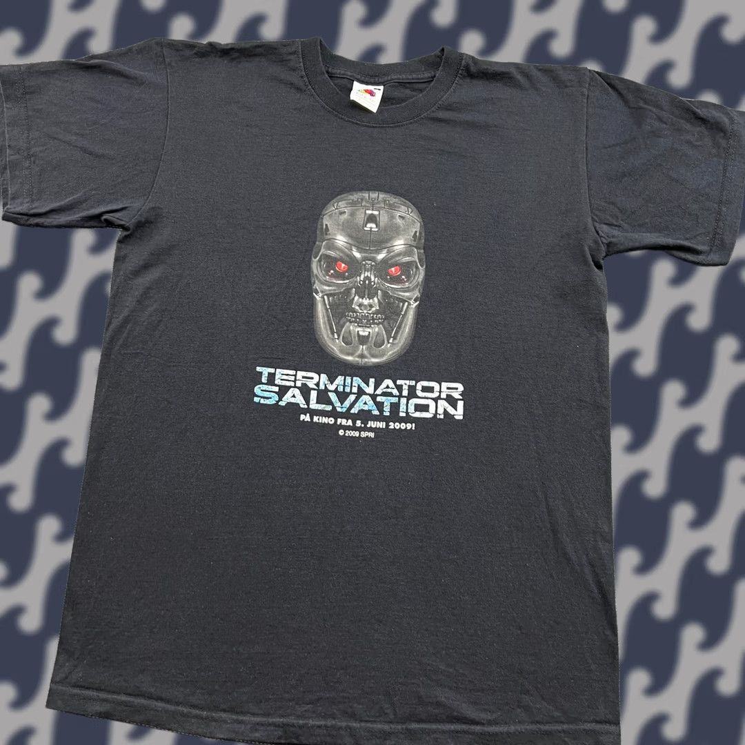 Gildan Terminator Salvation 2009 Movie Promo Mens Shirt Small Black Tee Gildan Size US S / EU 44-46 / 1 - 1 Thumbnail