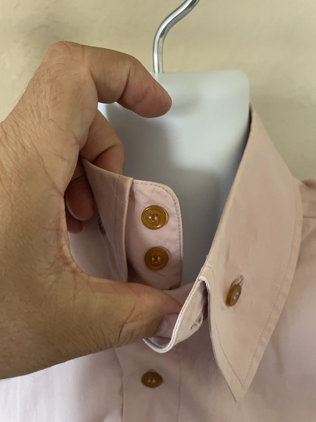 Vivienne Westwood Wide Collar Button down SlimFit SS shirt Size US M / EU 48-50 / 2 - 8 Thumbnail