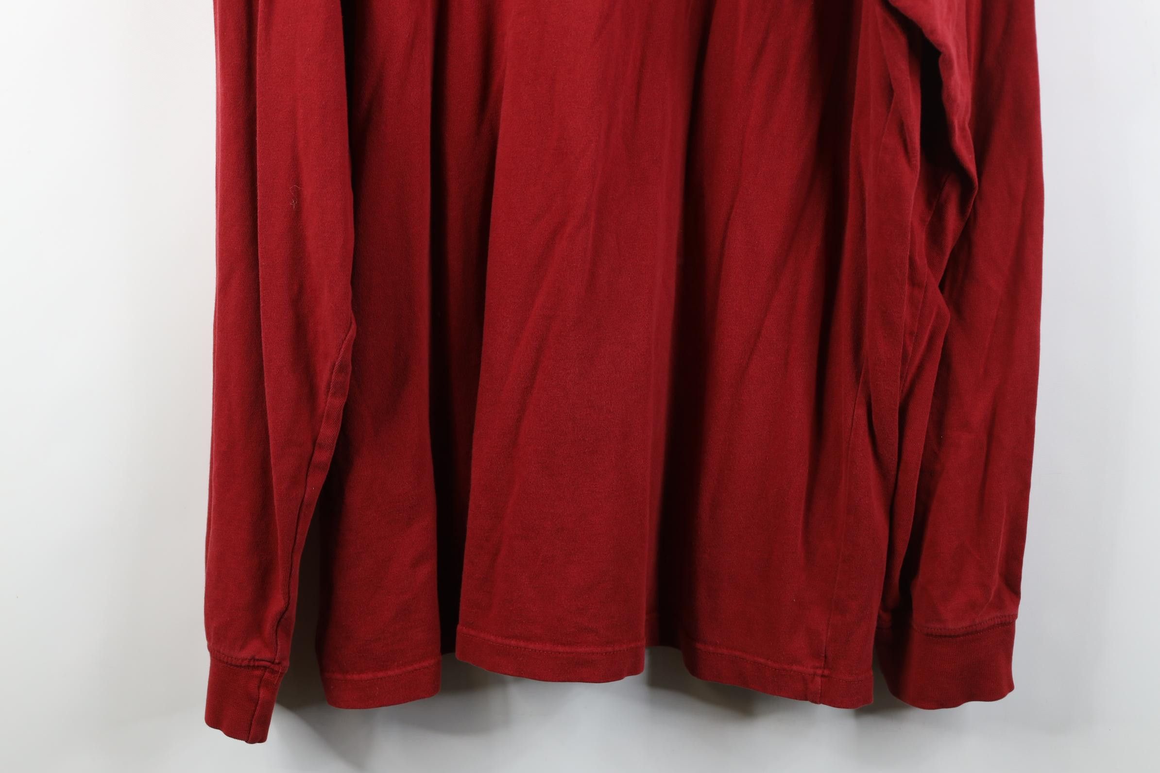 Eddie Bauer Vintage 90s Eddie Bauer Thermal Ribbed Mock Neck T-Shirt Size US L / EU 52-54 / 3 - 10 Thumbnail