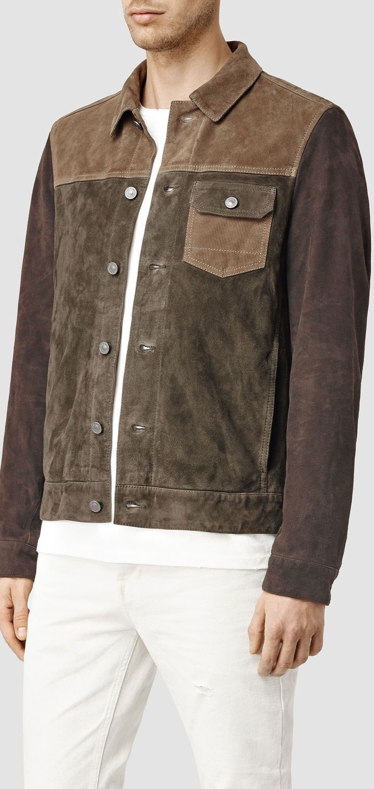 Allsaints Allsaints Dakota Suede Jacket Size US S / EU 44-46 / 1 - 2 Thumbnail