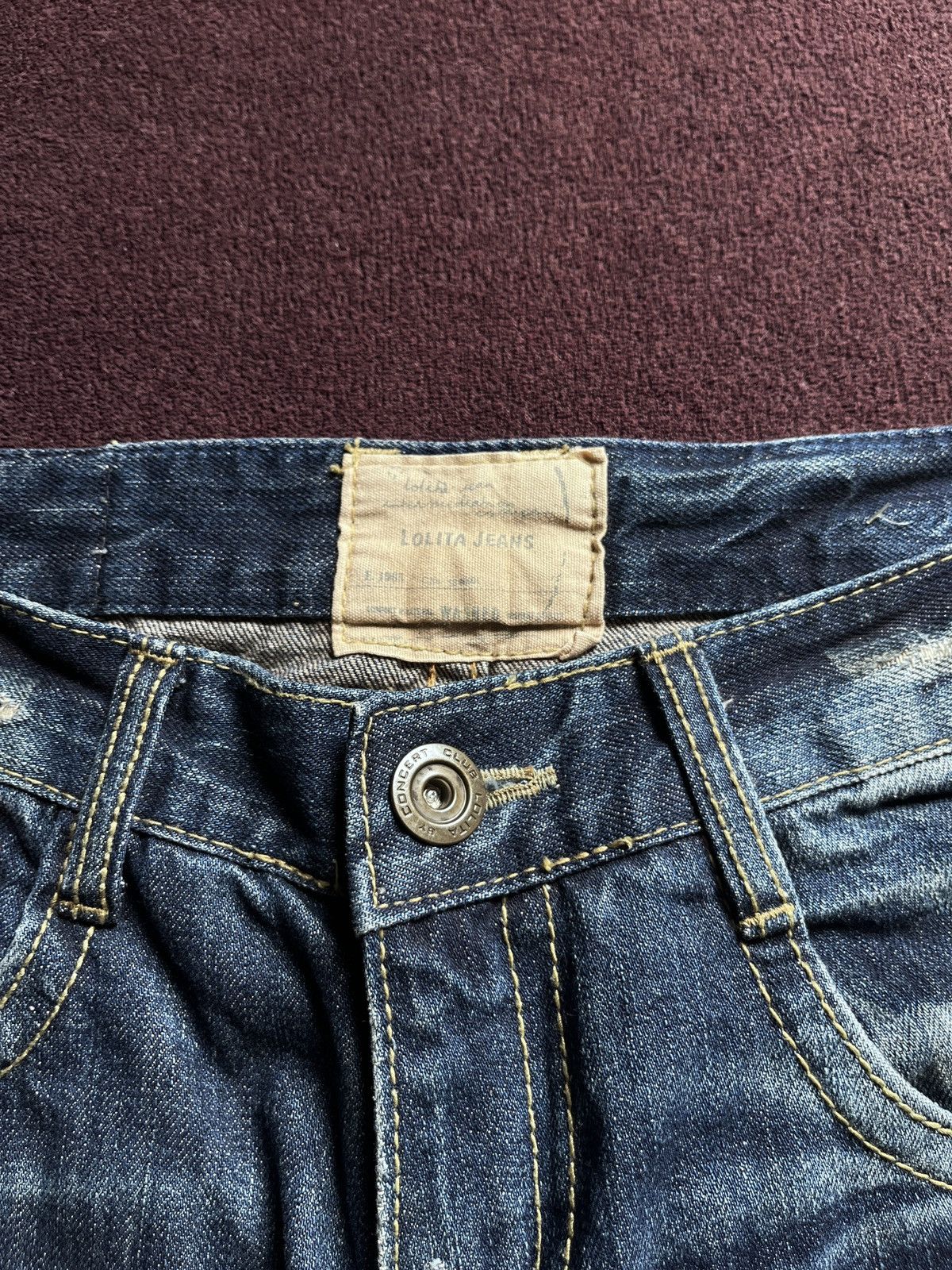 Japanese Brand LOLITA jeans japanese grunge punk harajuku y2k Size US 31 - 6 Thumbnail