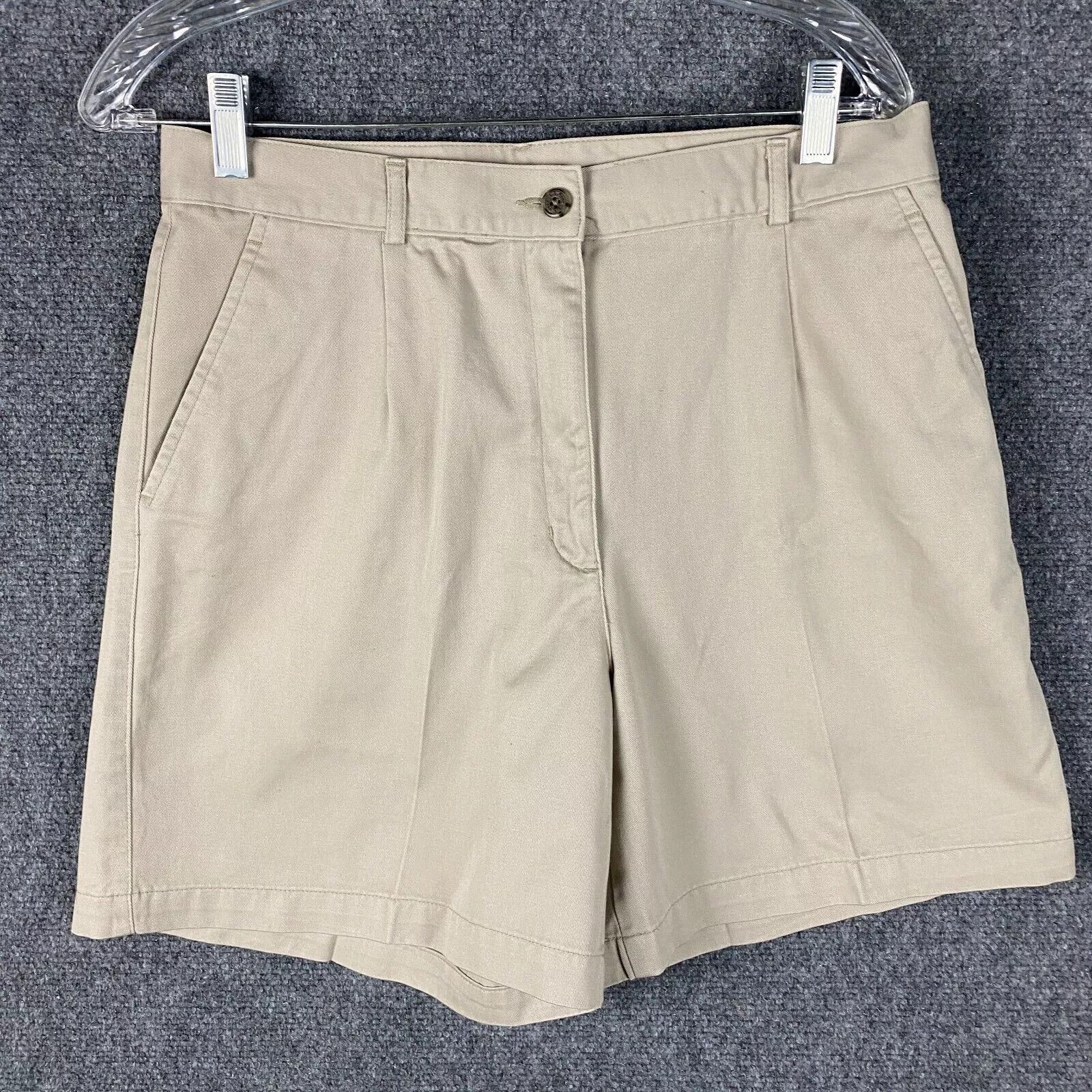L.L. Bean LL Bean Chino Shorts Women's Size 12 Adults 30" Waist Size 34" / US 12 / IT 48 - 1 Thumbnail