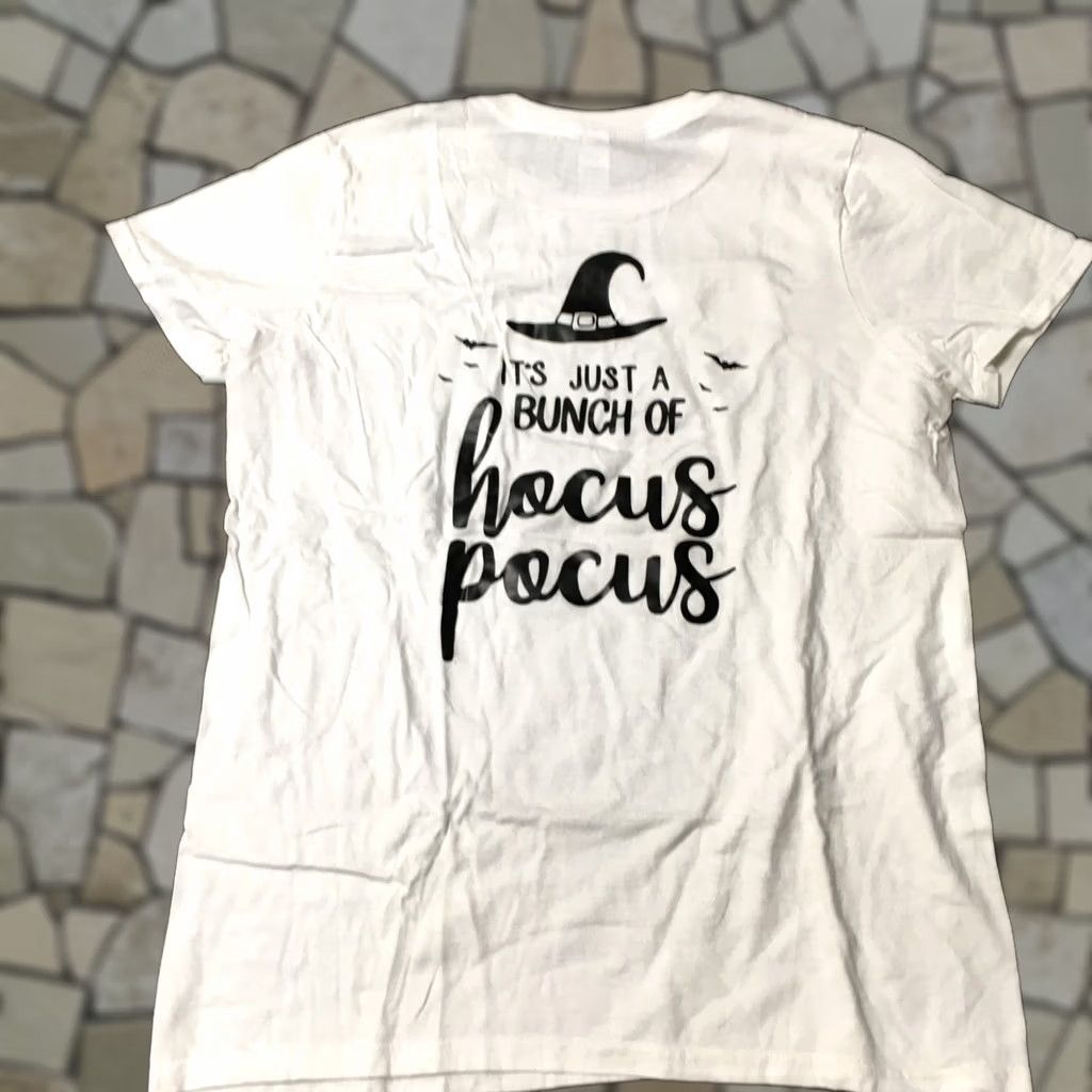 Anvil Hocus Pocus T-Shirt Women's Small White Size S / US 4 / IT 40 - 1 Thumbnail