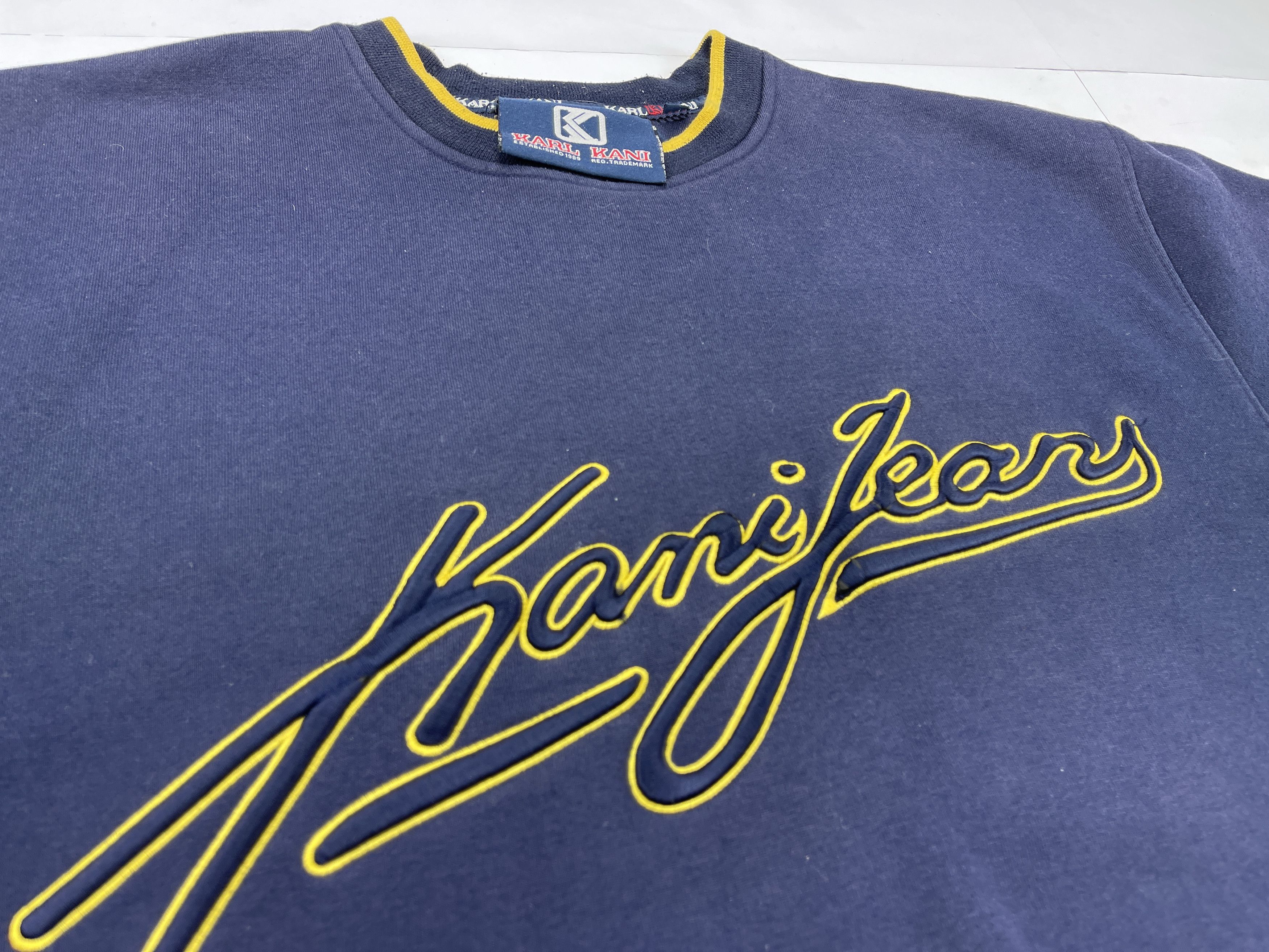 Karl Kani KARL KANI sweatshirt, vintage 90s hip hop, skater size L Size US L / EU 52-54 / 3 - 7 Thumbnail