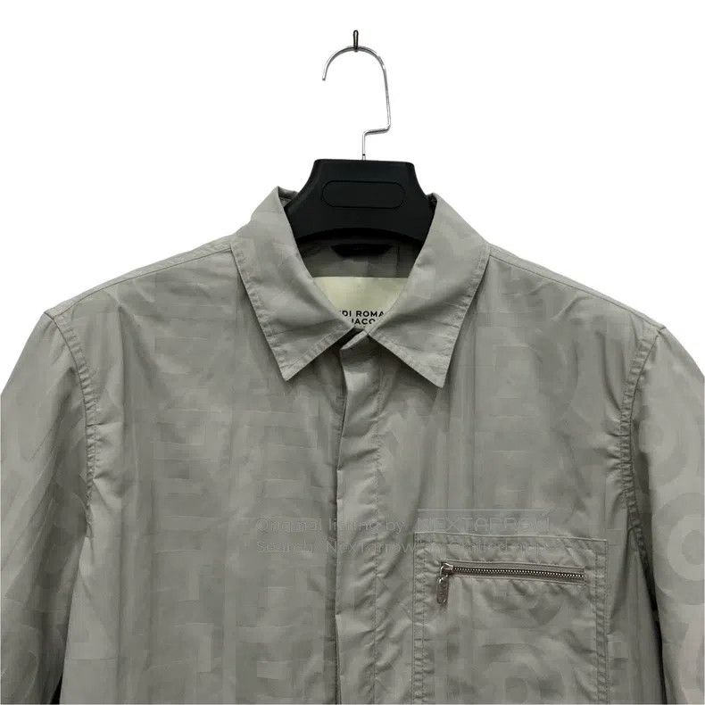 Fendi Fendi Full print logo solid color short sleeve shirt Size US S / EU 44-46 / 1 - 2 Thumbnail