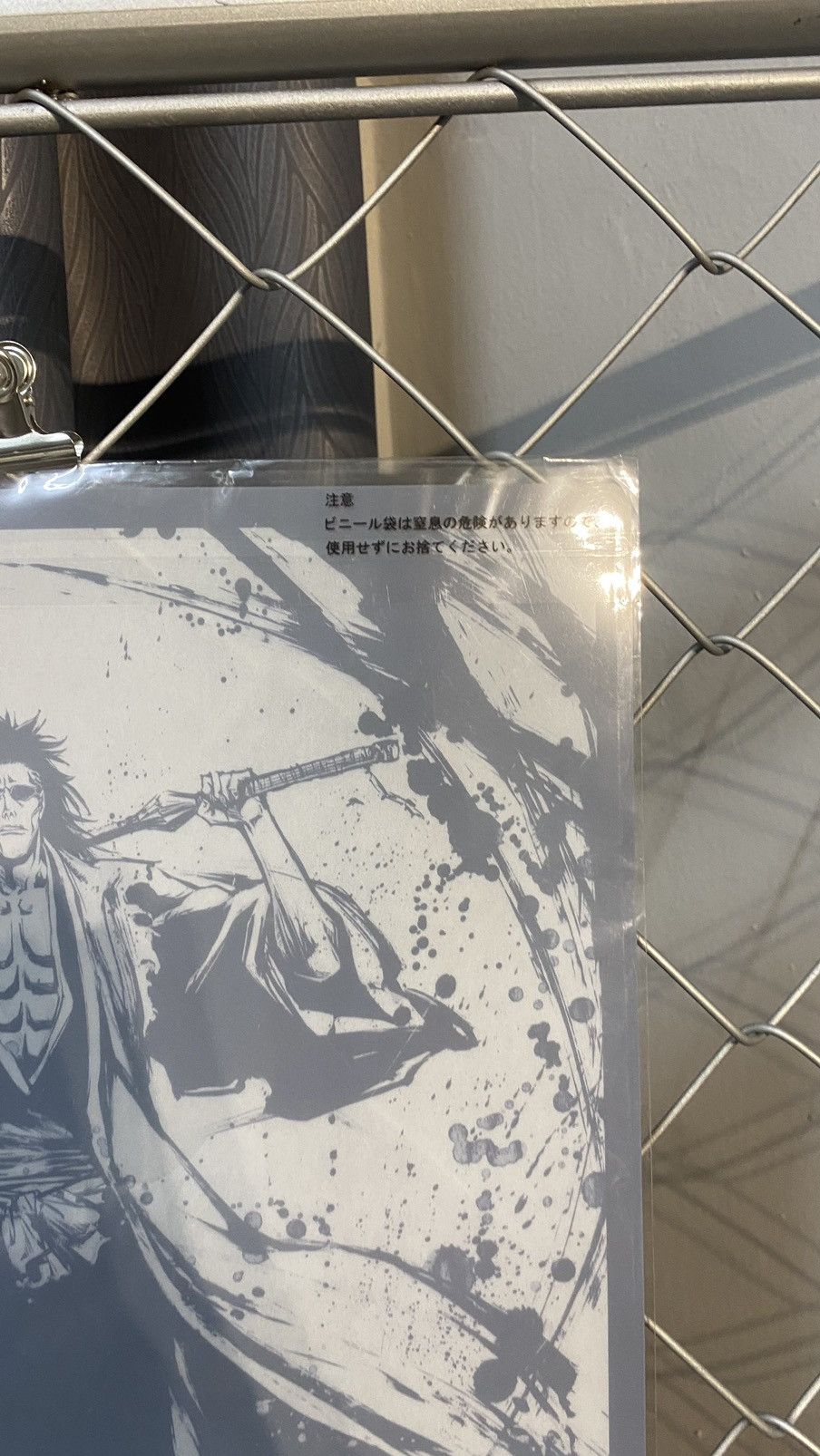 Anime × Japanese Brand Ichiban Kuji Bleach Blood War Edition Bleach Clear Poster Size 30 - 8 Thumbnail