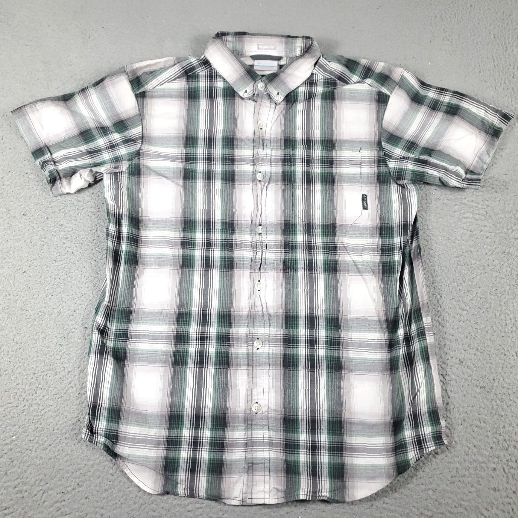 Vintage Columbia Shirt Mens Size Medium Gray Plaid Short Sleeve Button-Up Casual Shirt M Gray Columbia Shirt Mens Medium Gray Plaid Short Sleeve Button-Up Size US M / EU 48-50 / 2 - 2 Thumbnail