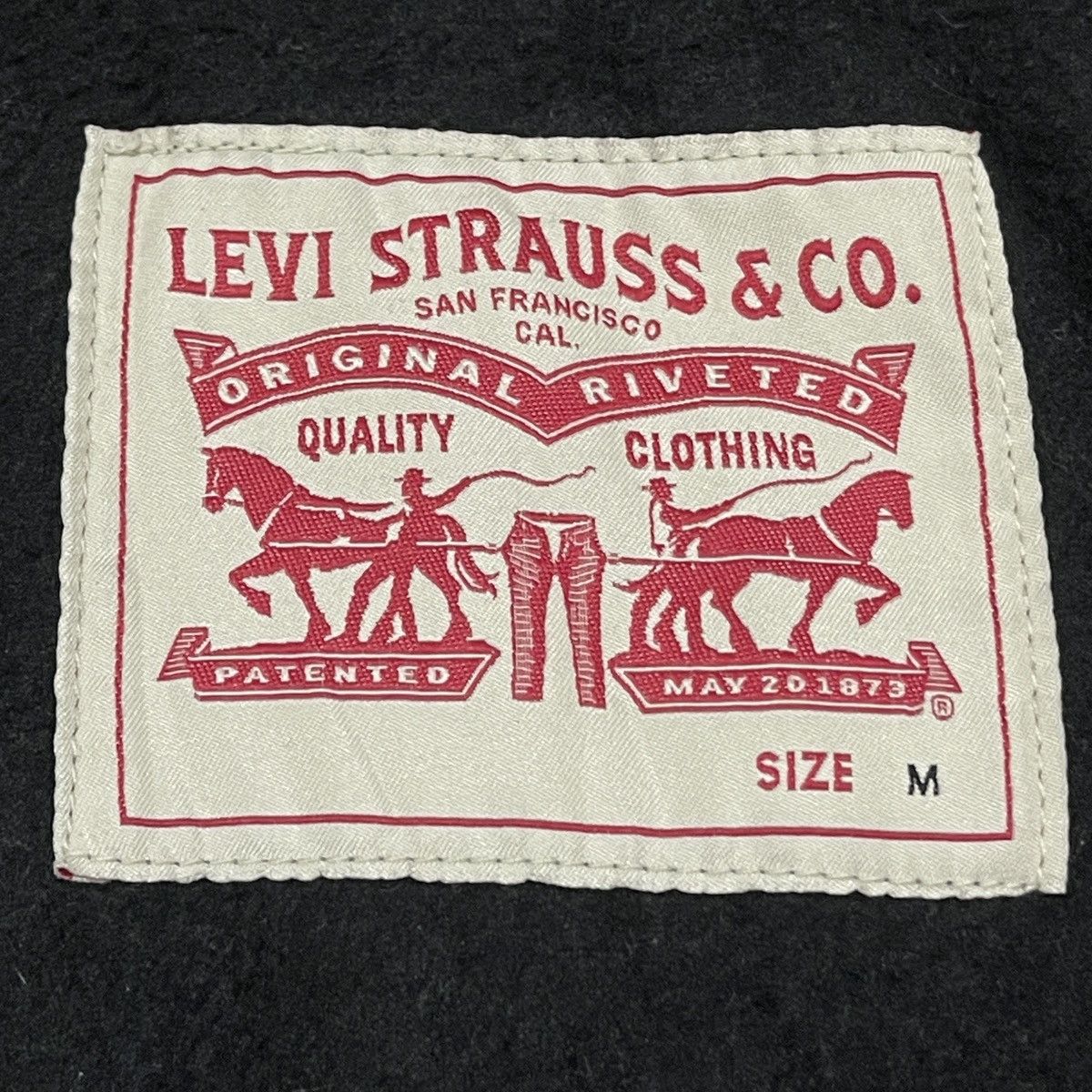 Levi's Vintage Levi’s Big E Made in USA Sherpa Fleece Jacket Size US M / EU 48-50 / 2 - 17 Thumbnail