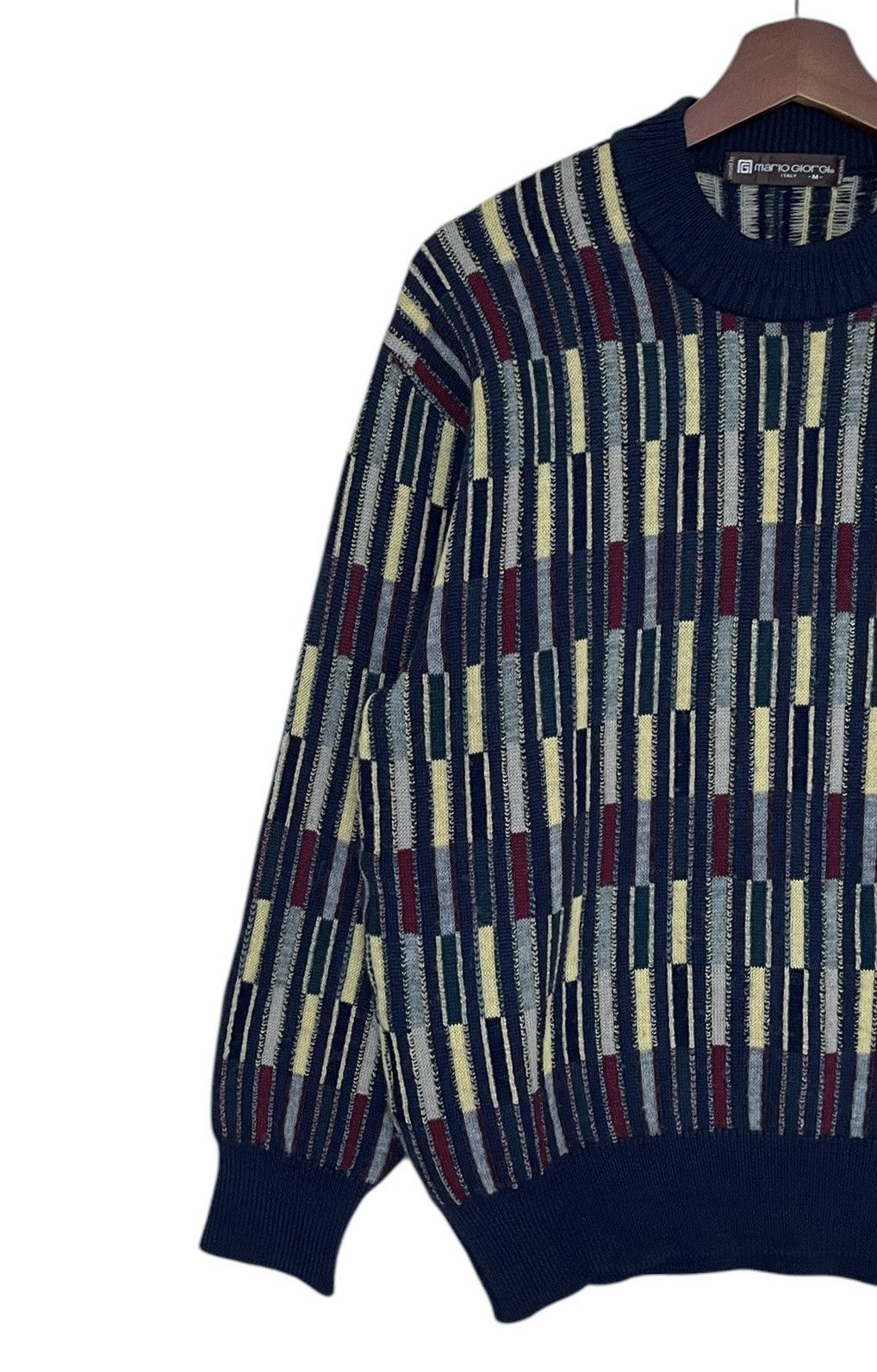 Japanese Brand × Vintage Vintage Japanese Brand Mario Giorgi Knitwear 1990s Size US M / EU 48-50 / 2 - 3 Thumbnail