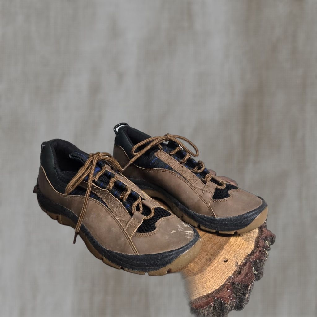 Vintage L.L. Bean Beansport Sneakers Low Top Suede Shoes Women's Size 10 Brown Casual Athletic Size L / US 10 / IT 46 - 1 Thumbnail