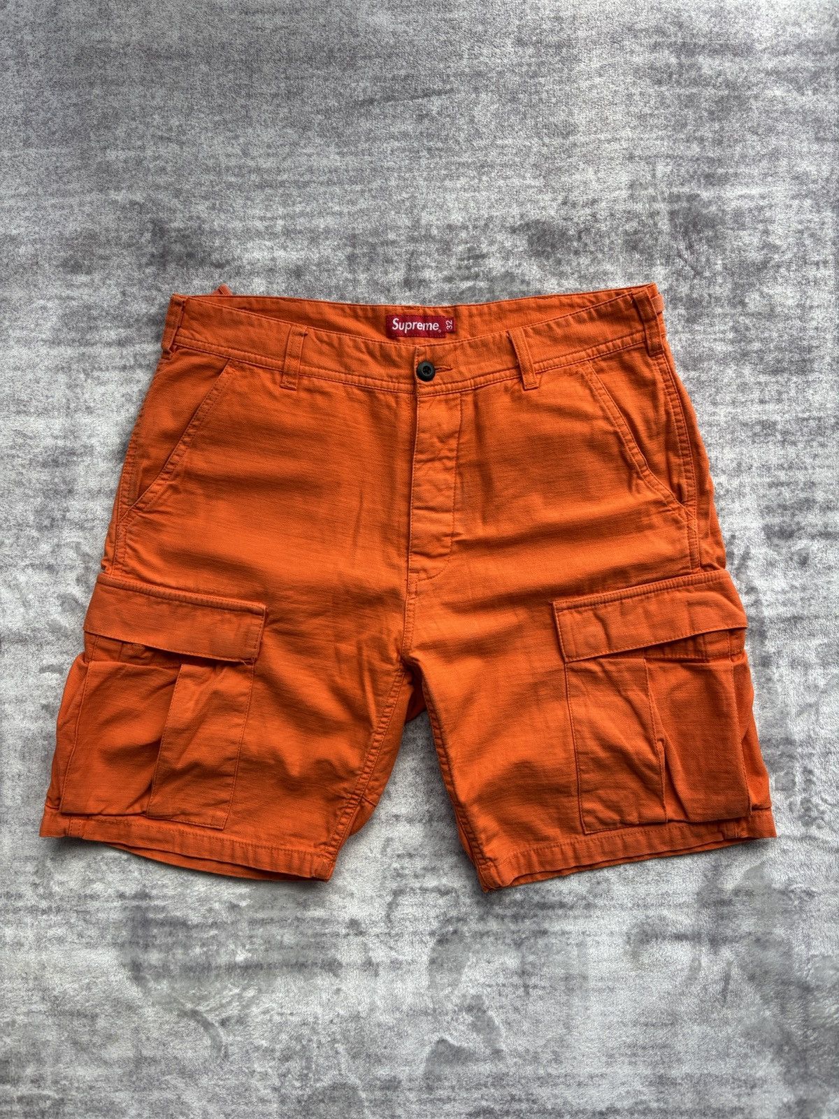 Supreme Supreme Cargo Short Orange SS16 Size US 32 / EU 48 - 1 Thumbnail