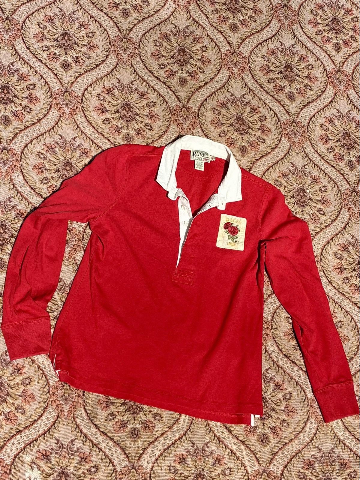 Rugby Ralph Lauren RUGBY RALPH LAUREN 2004 red rugby polo Size US XS / EU 42 / 0 - 7 Thumbnail